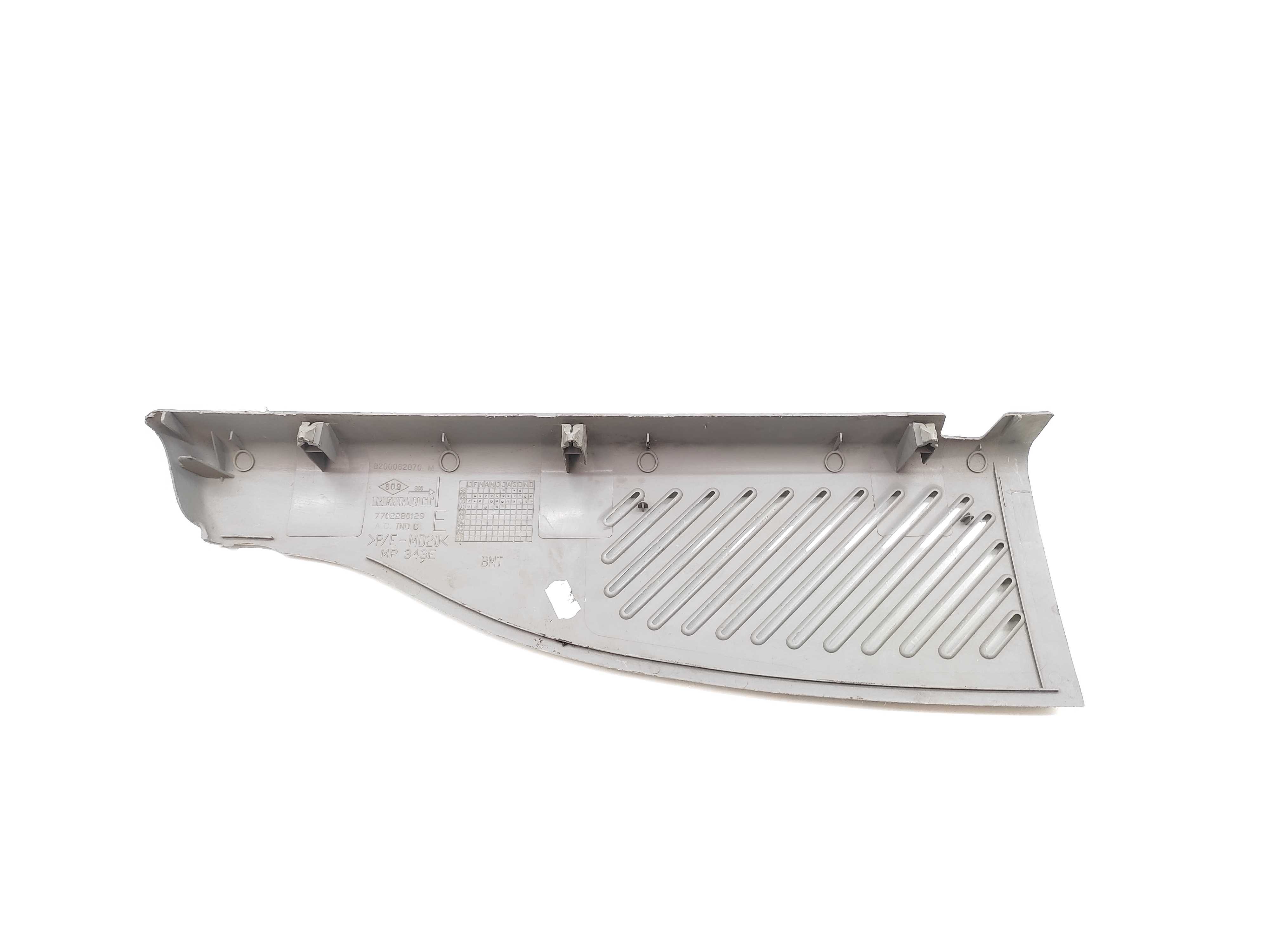 Tela Grade Alto Falante Tras Esquerdo Renault Scenic 2002  Cinza Claro 2