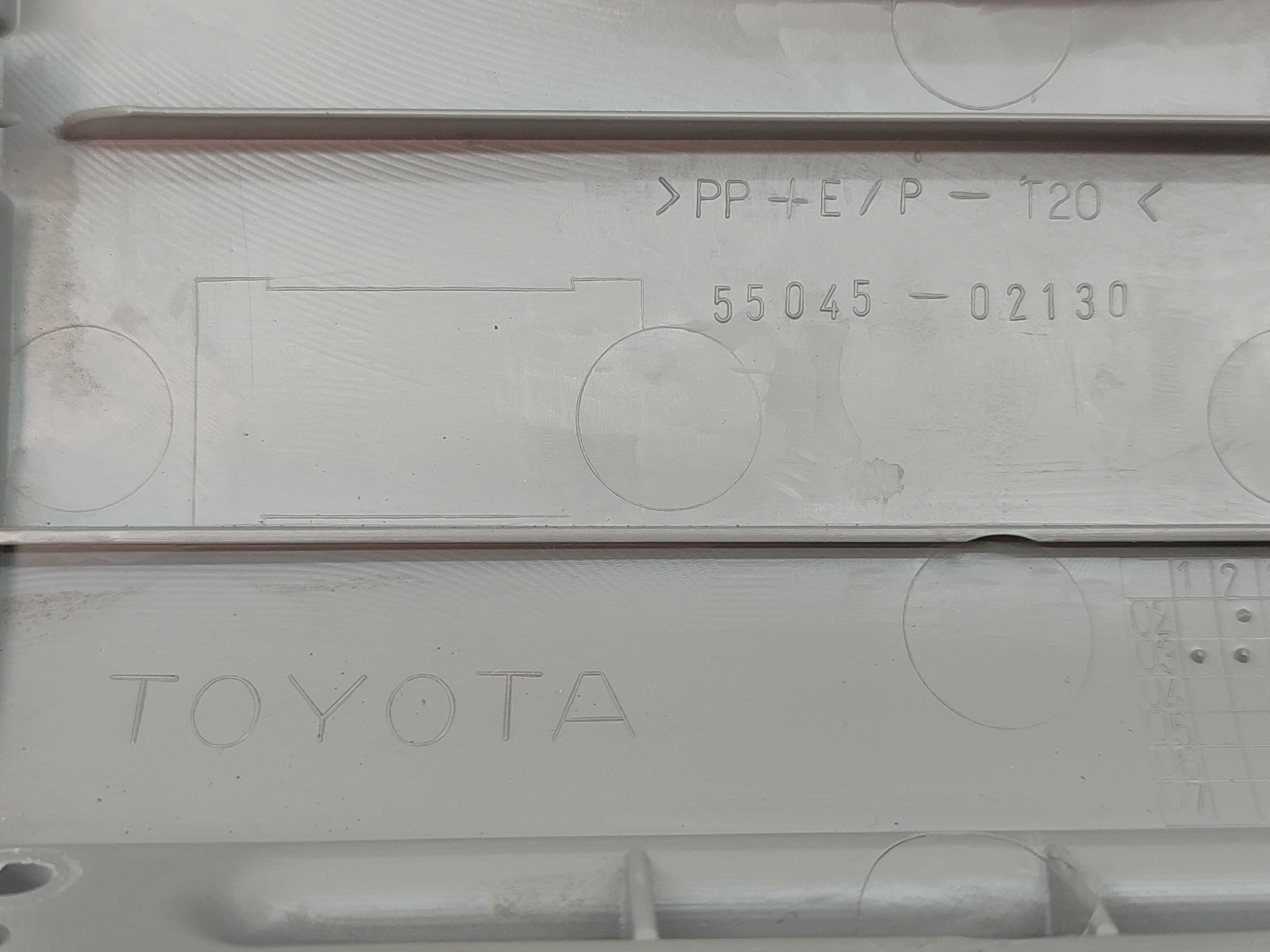 Acabamento Inferior Coluna Direção Toyota Corolla 2003 Cinza 3