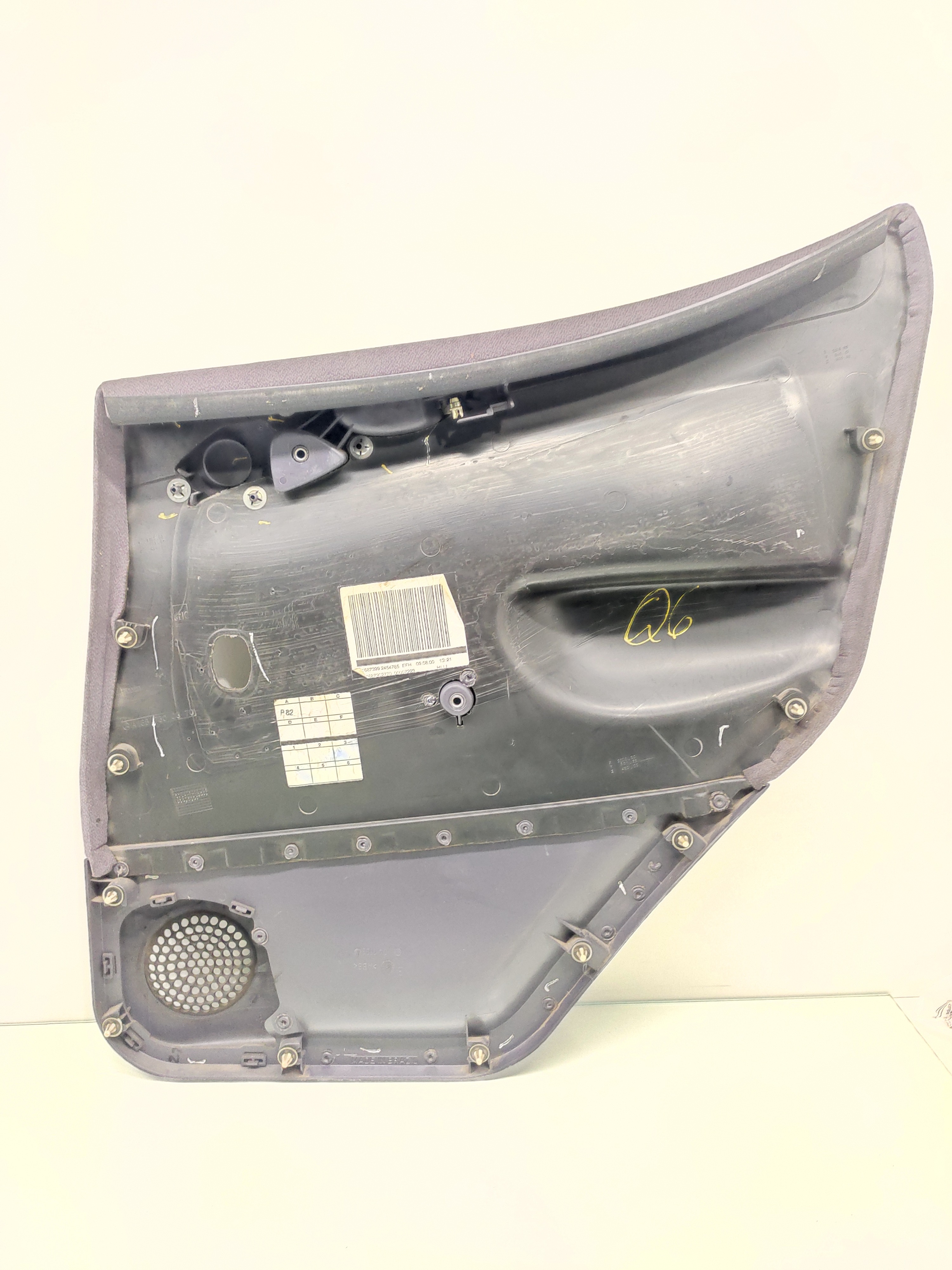 Forro Porta Traseira Esquerda Mb Classe A 2000 2001 2002  Cinza 4