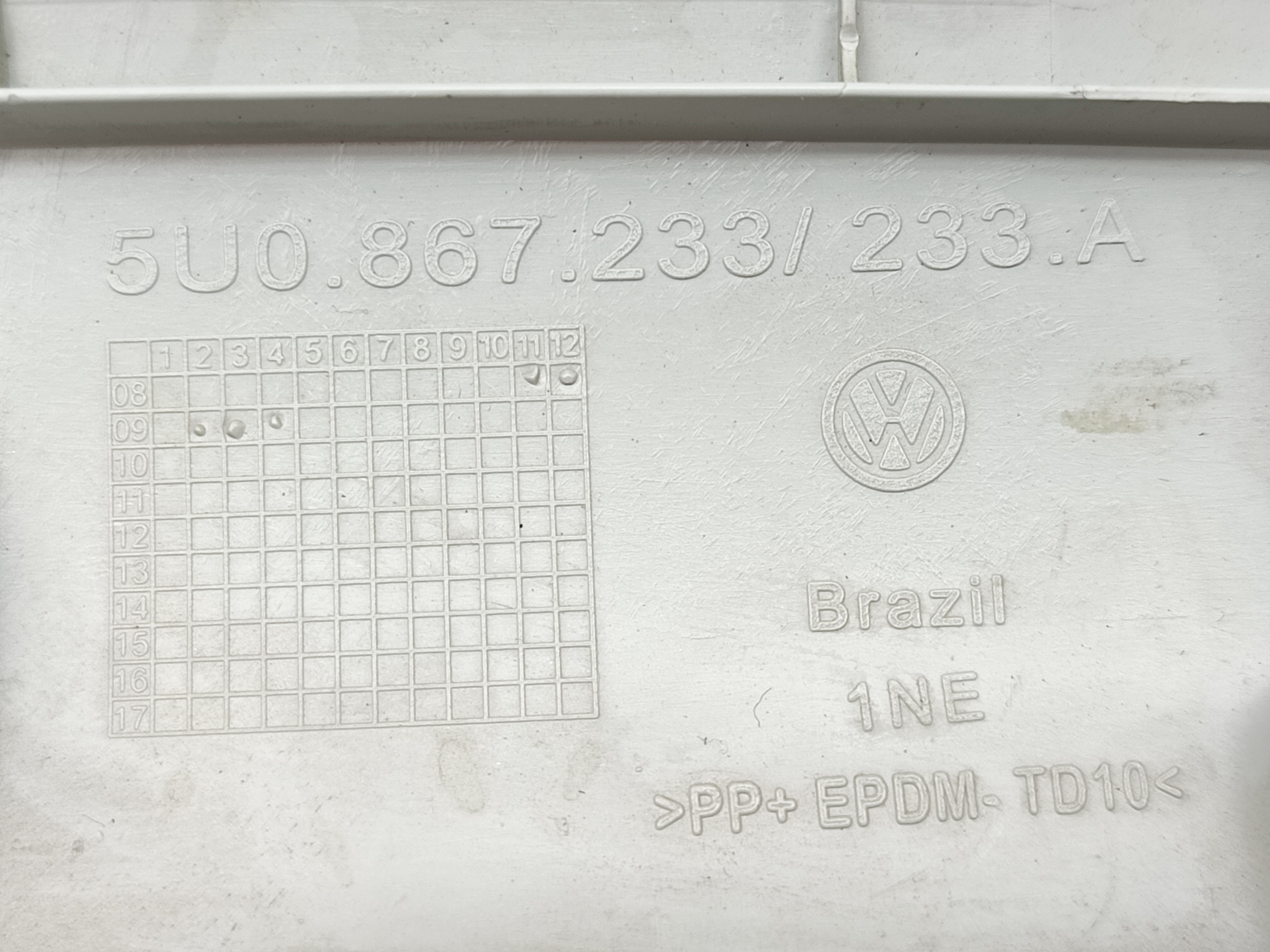 Acabamento Esquerdo Coluna Parabrisa Gm Gol G5 2009 Á 2013 3