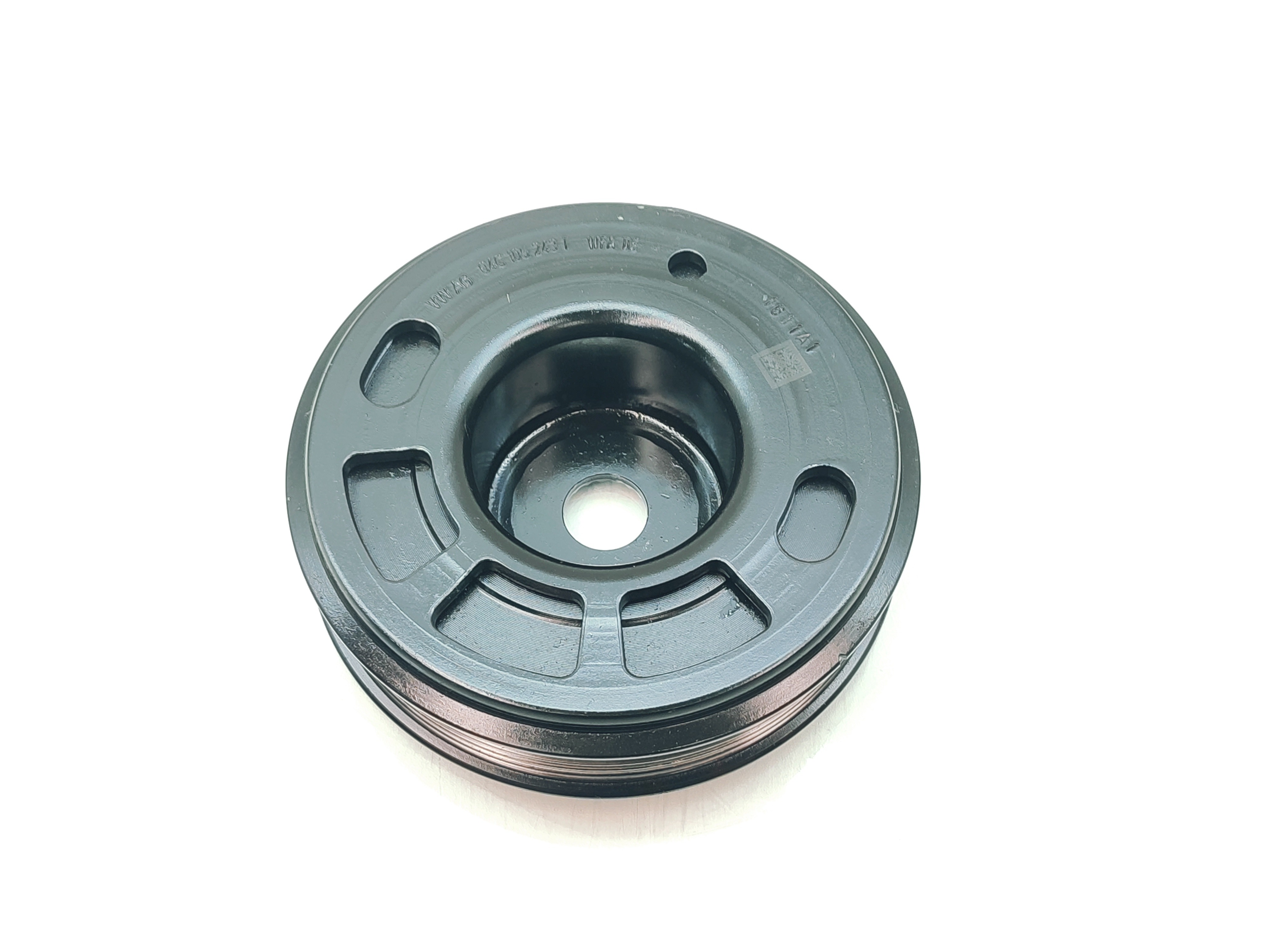 Polia Virabrequim Vw Tcross Nivus Polo Fox Up Tsi 04c105243t 3