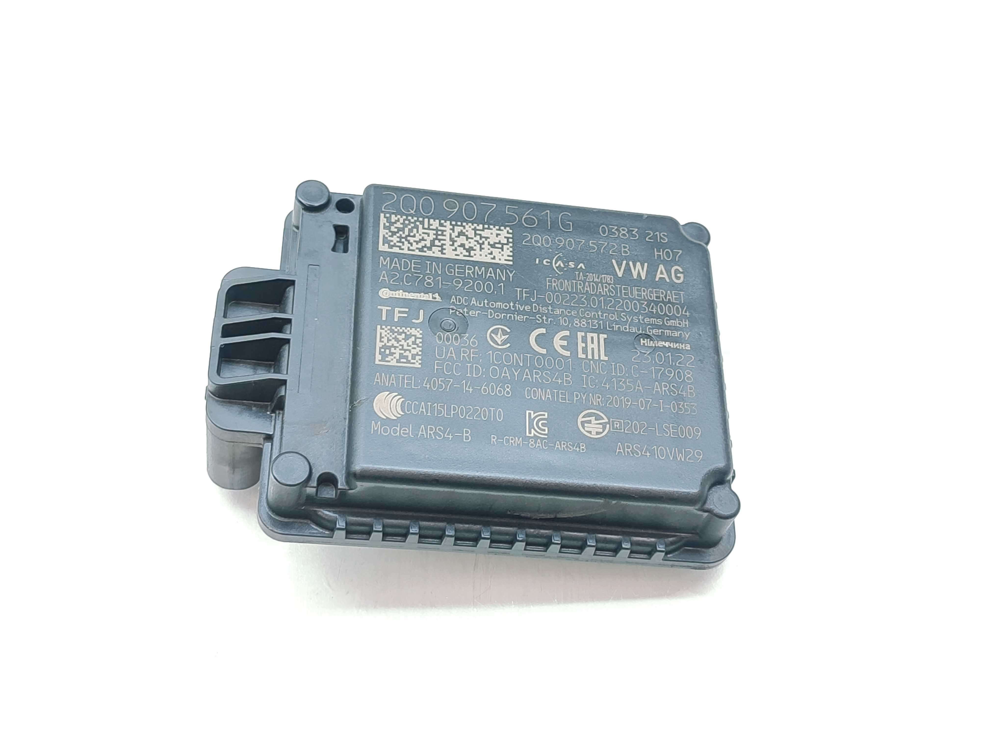 Modulo Sensor Distância Acc Vw Tcross Nivis Taos 2q0907561g 1