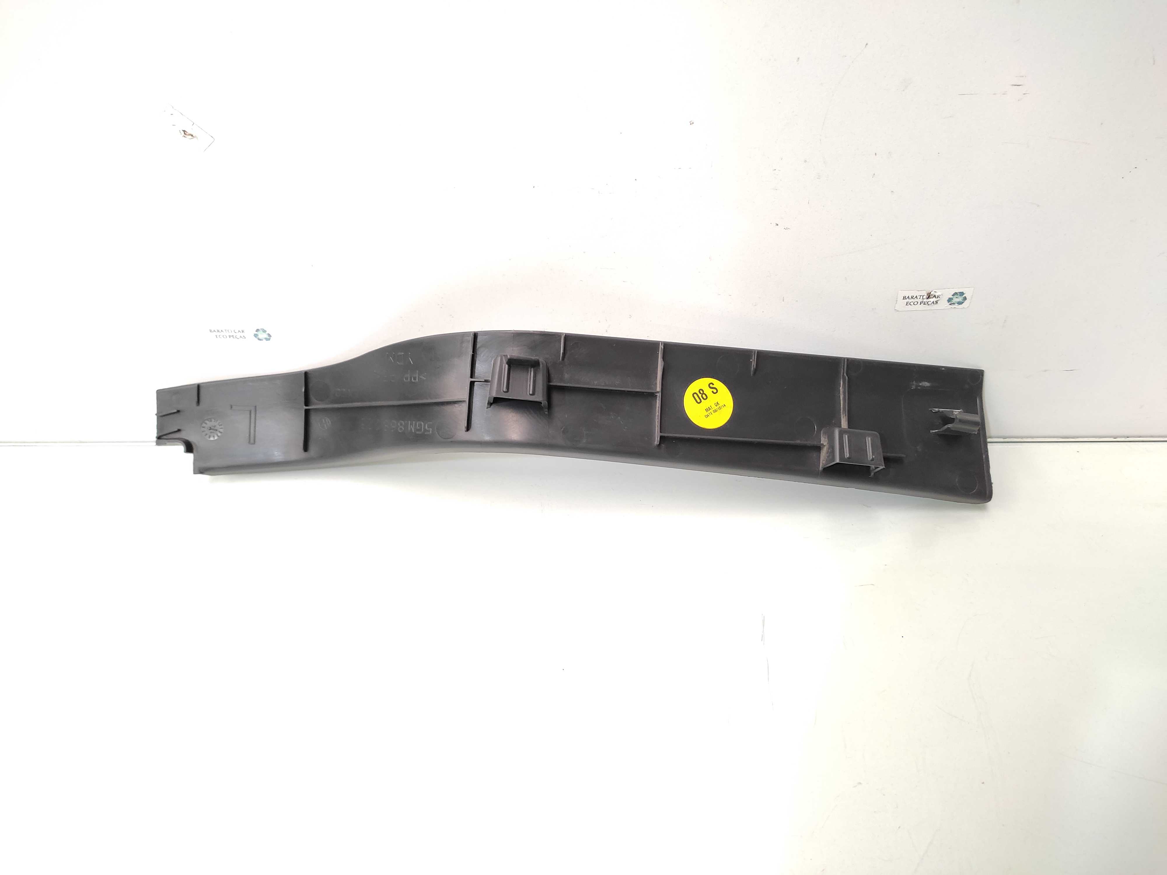 Acabamento Lateral Esquerdo Painel Vw Golf 2015 N?5gm868223 2