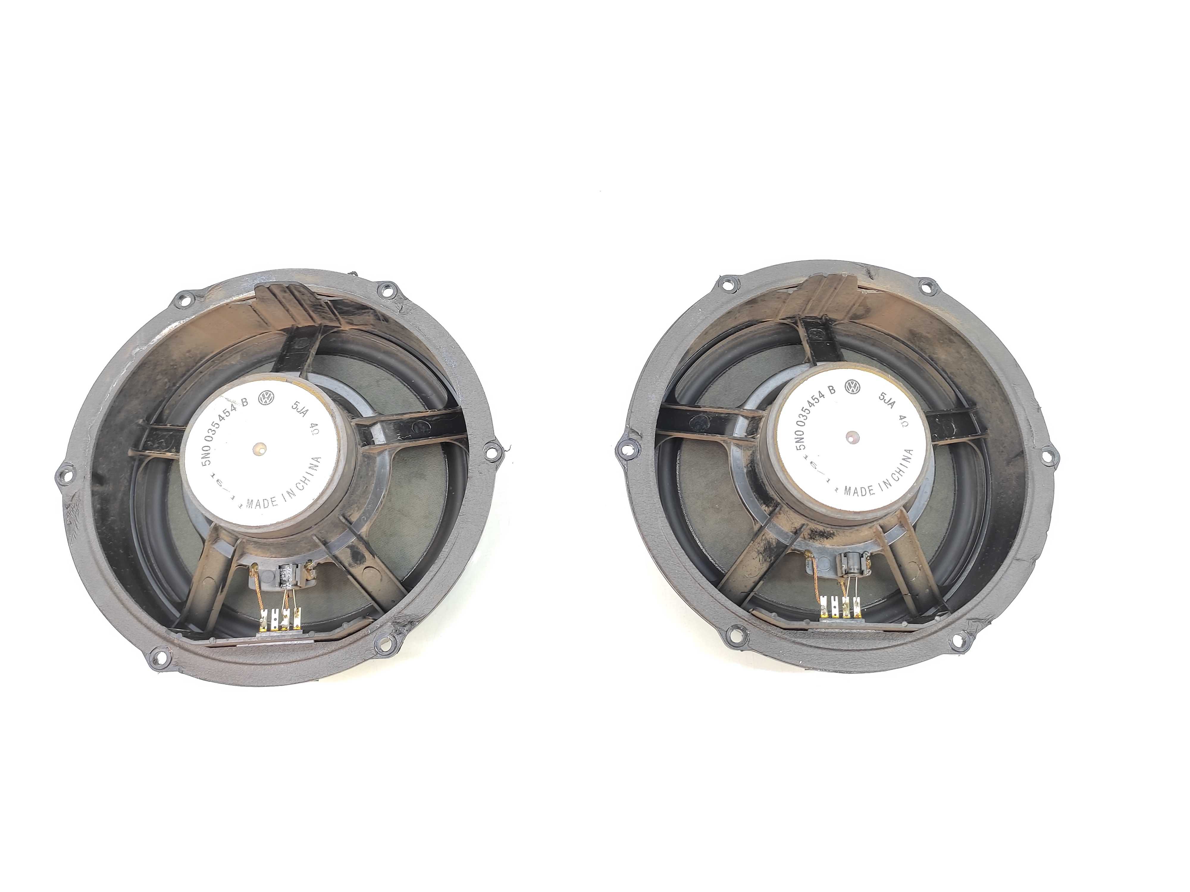 Par Alto Falante Porta Dianteira Vw Tiguan 2010 2011 2012 13 Cinza-escuro 2