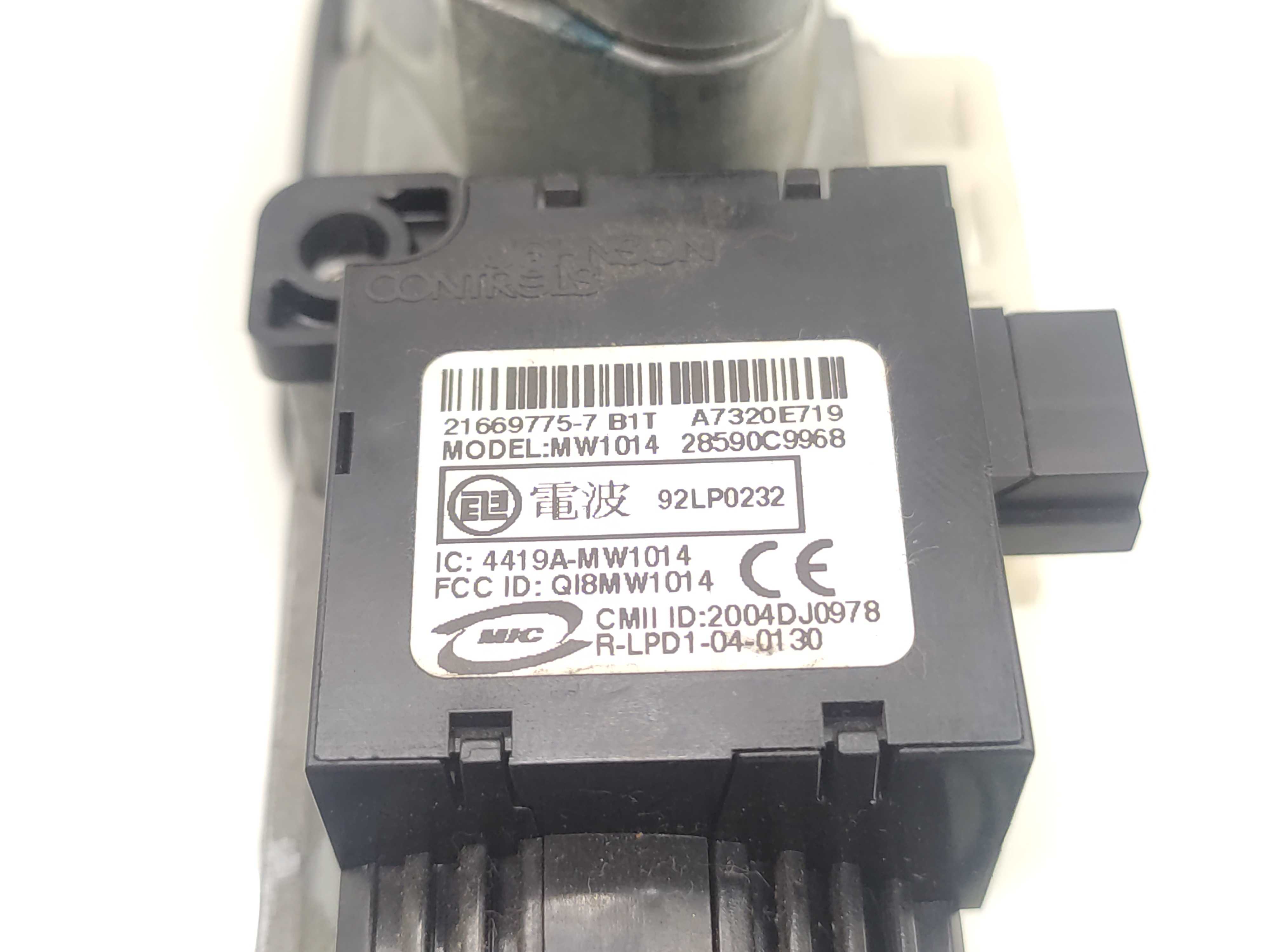 Cilindro Ignição Chave Antena Nissan Sentra 2.0 Aut 2008 6