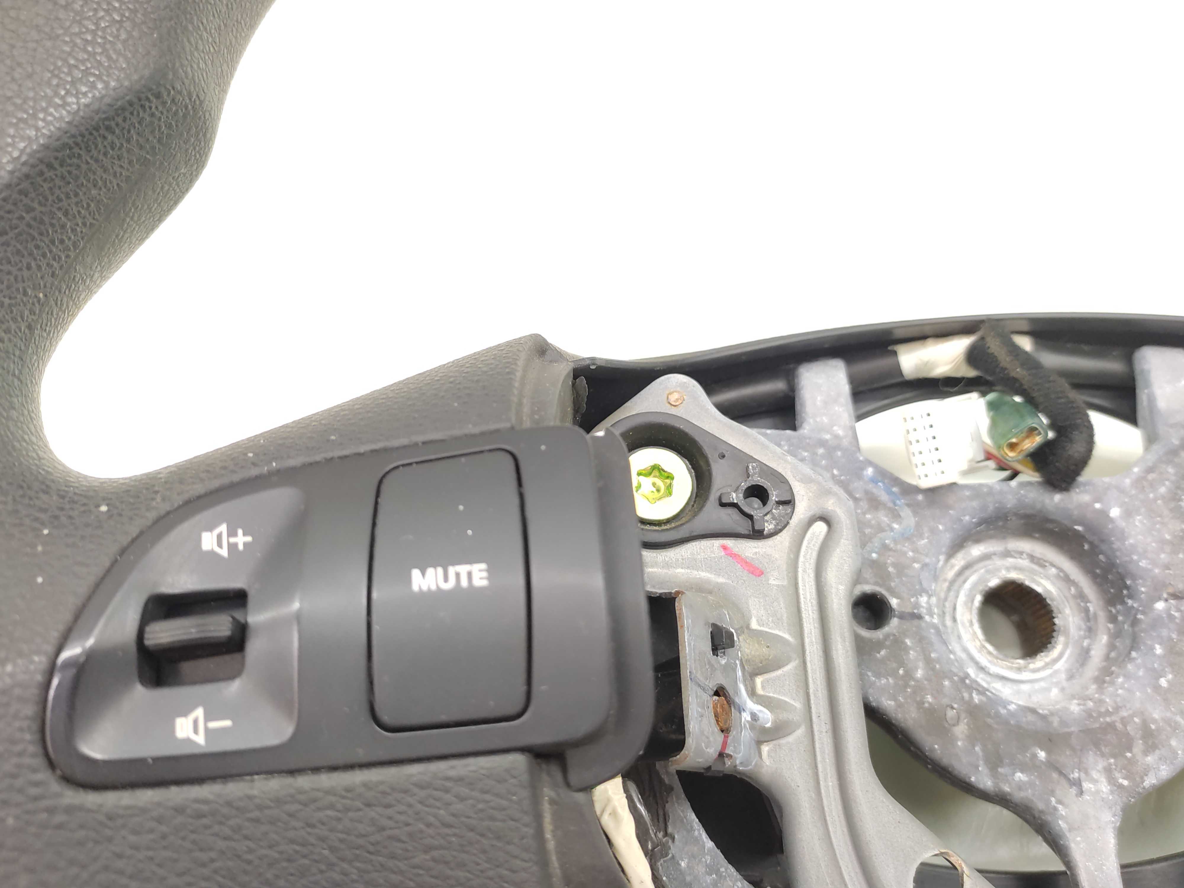 Volante Direção Kia Sportage 2011 2012 2013 2014 2015 Preto/prata 2