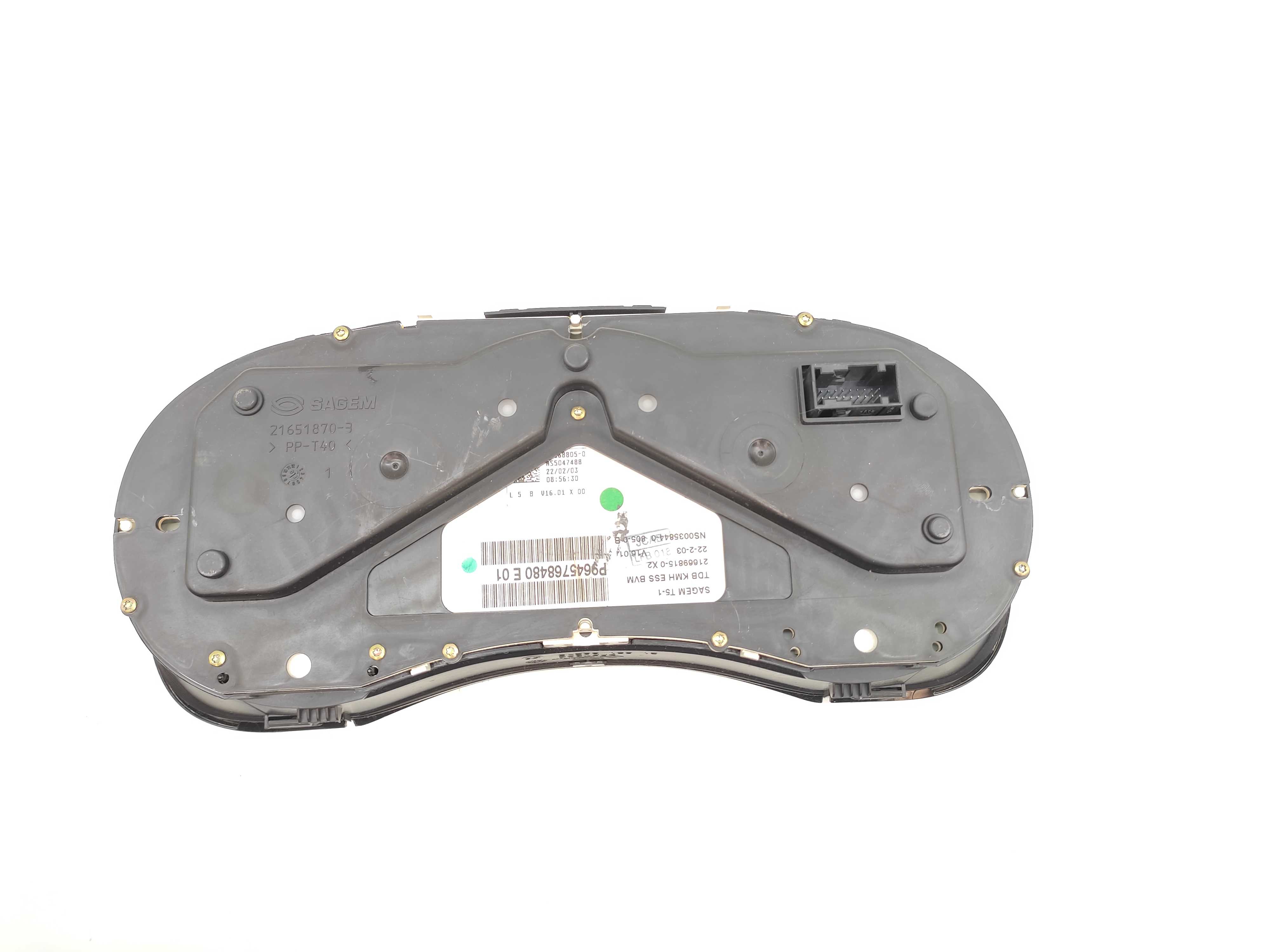 Painel Instrumentos Peugeot 307 2.0 16v Mec 2005 2006 2007 4