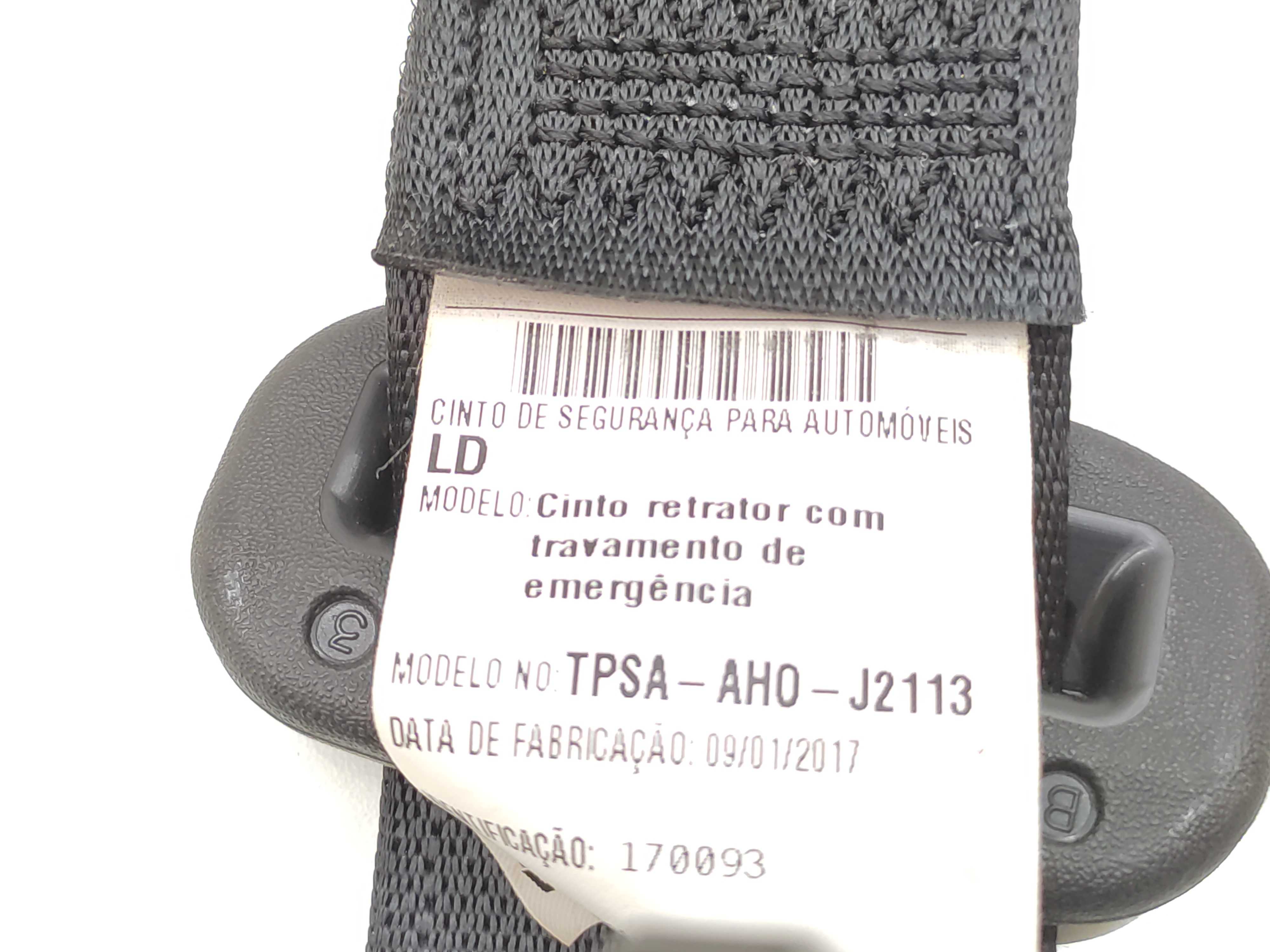 Cinto Segurança Traseiro Direito Honda Civic G10 2017 2018 4