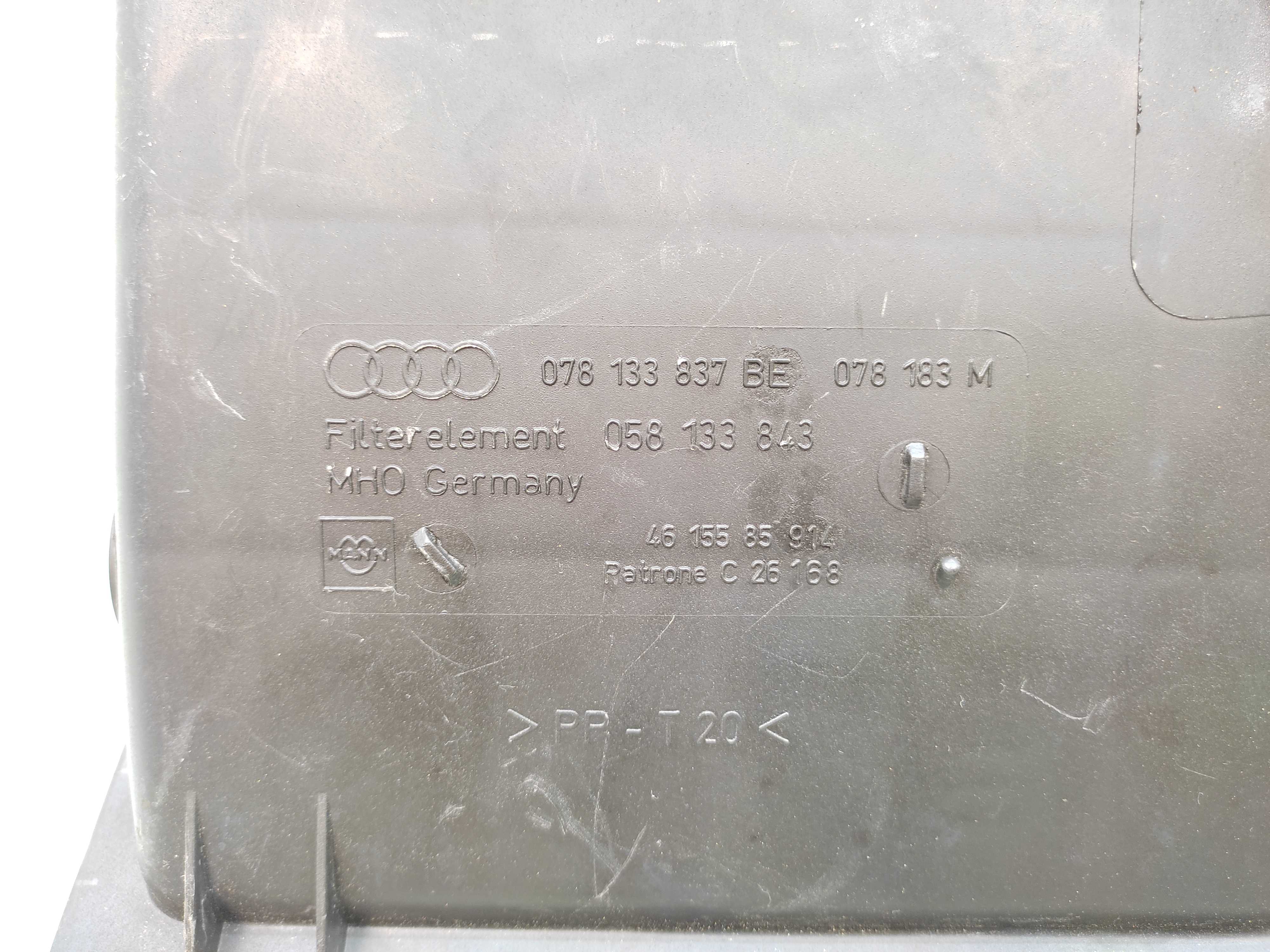 Caixa Filtro Ar Sem Tampa Vw Passat 2.8 V6 2000 1999 2