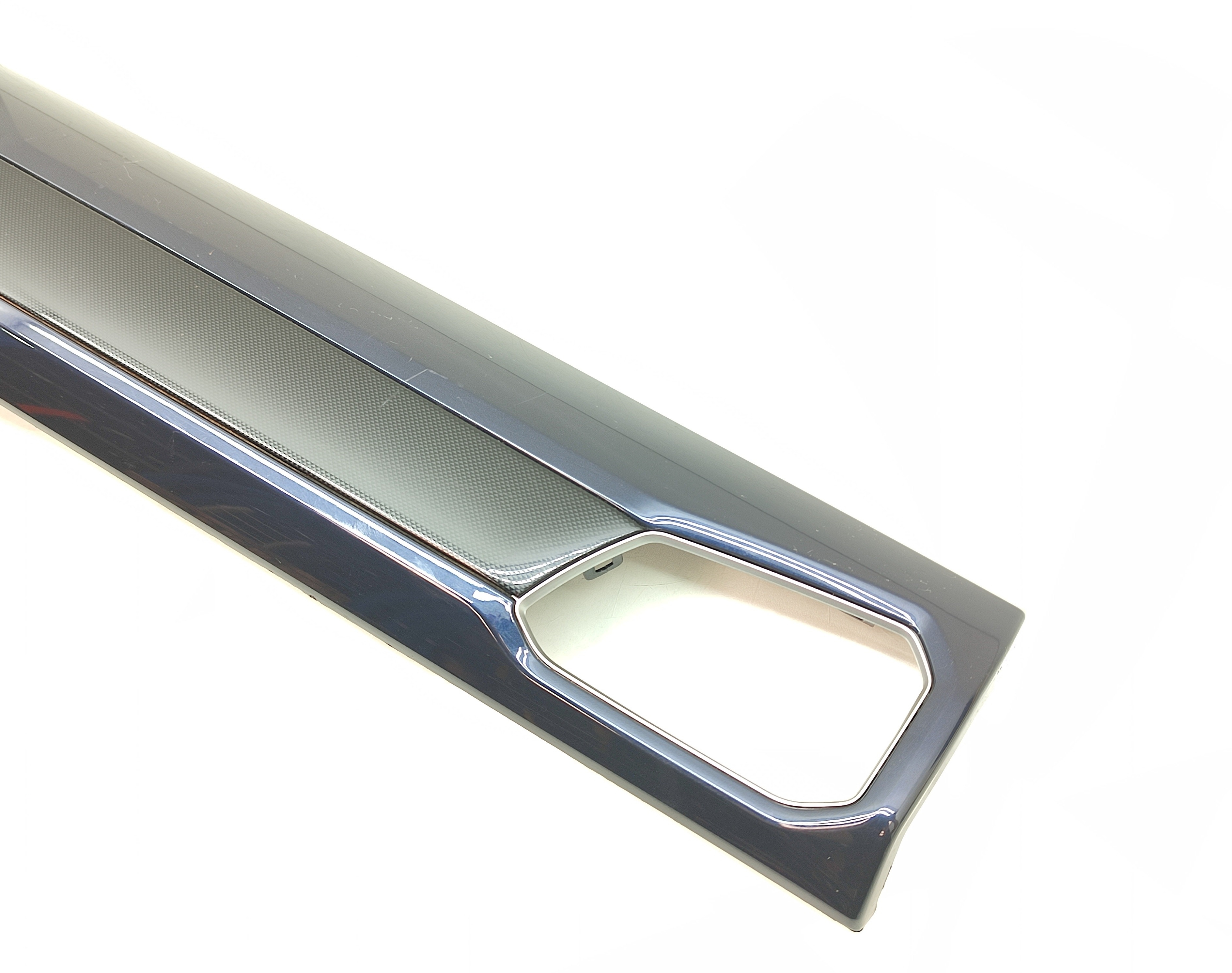 Moldura Aplique Capa Painel Vw Tcross 2021 2022 Azul Escuro Azul 4