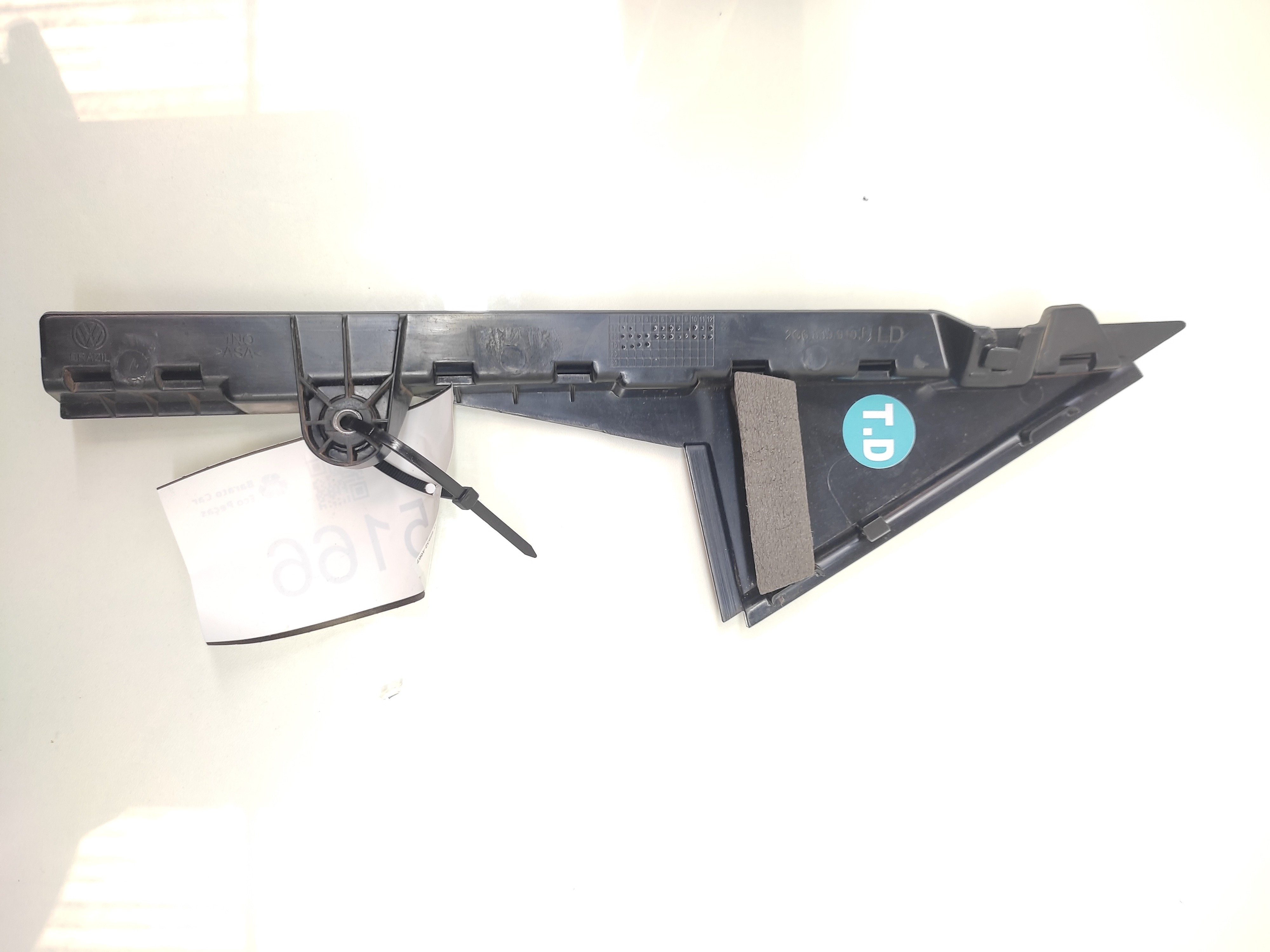 Acabamento Externo Porta Traseira Direita Vw Polo 2019 2020 4