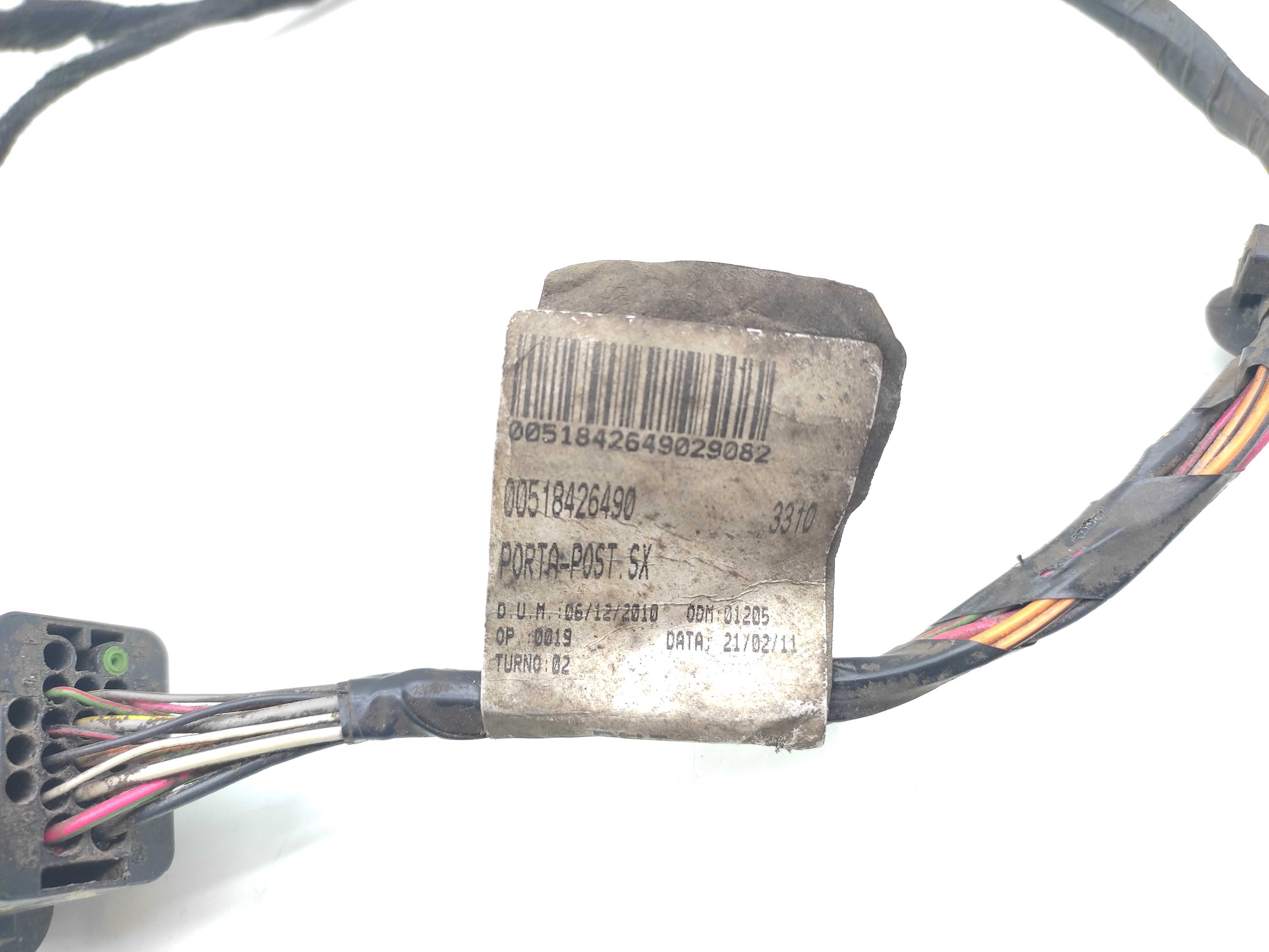 Chicote Porta Traseira Esquerda Fiat Bravo 2011 2012 2