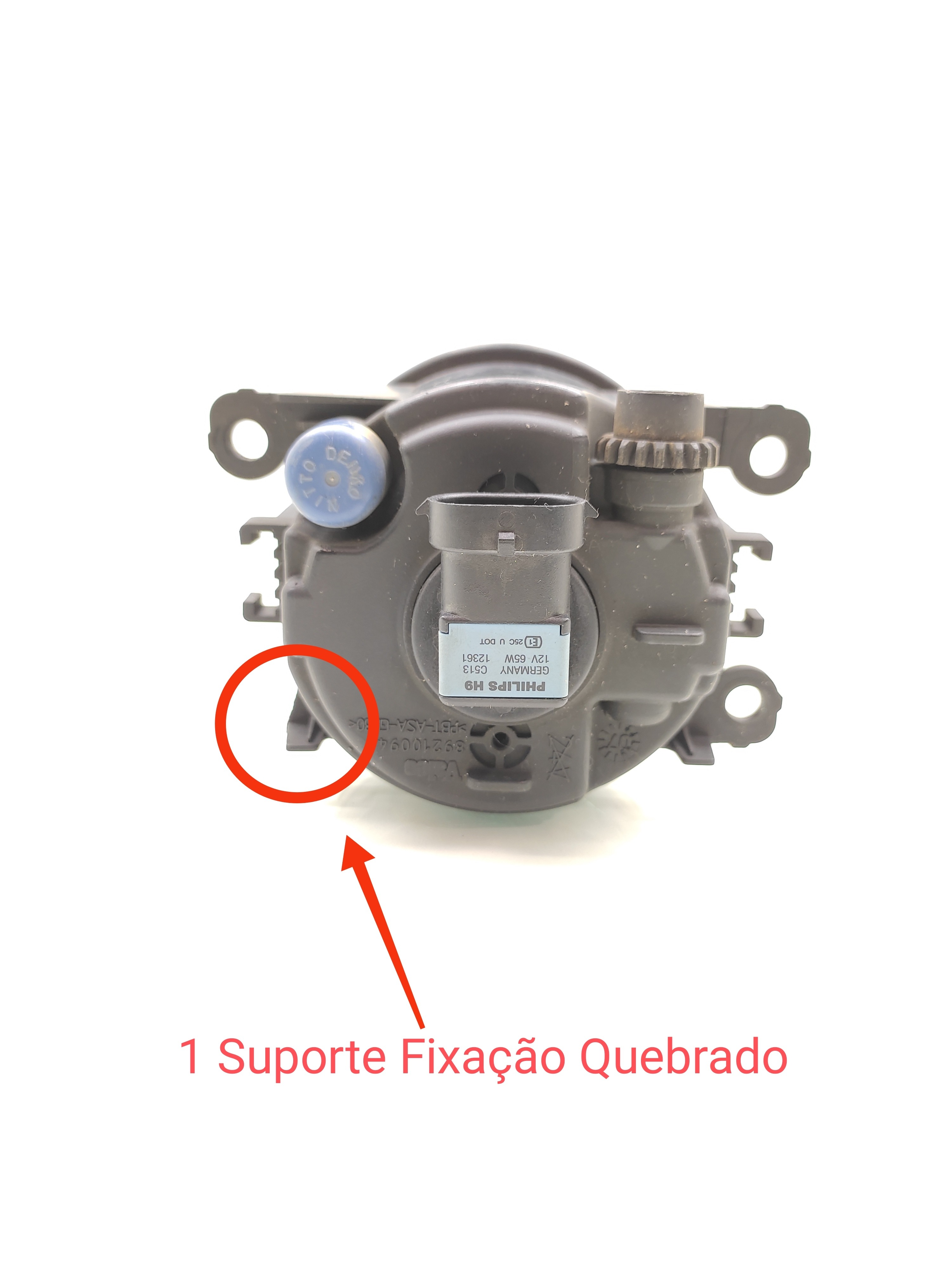 Farol Milha Lado Direito Gm Omega Cd 3.6 2008 2009  Transparente 2