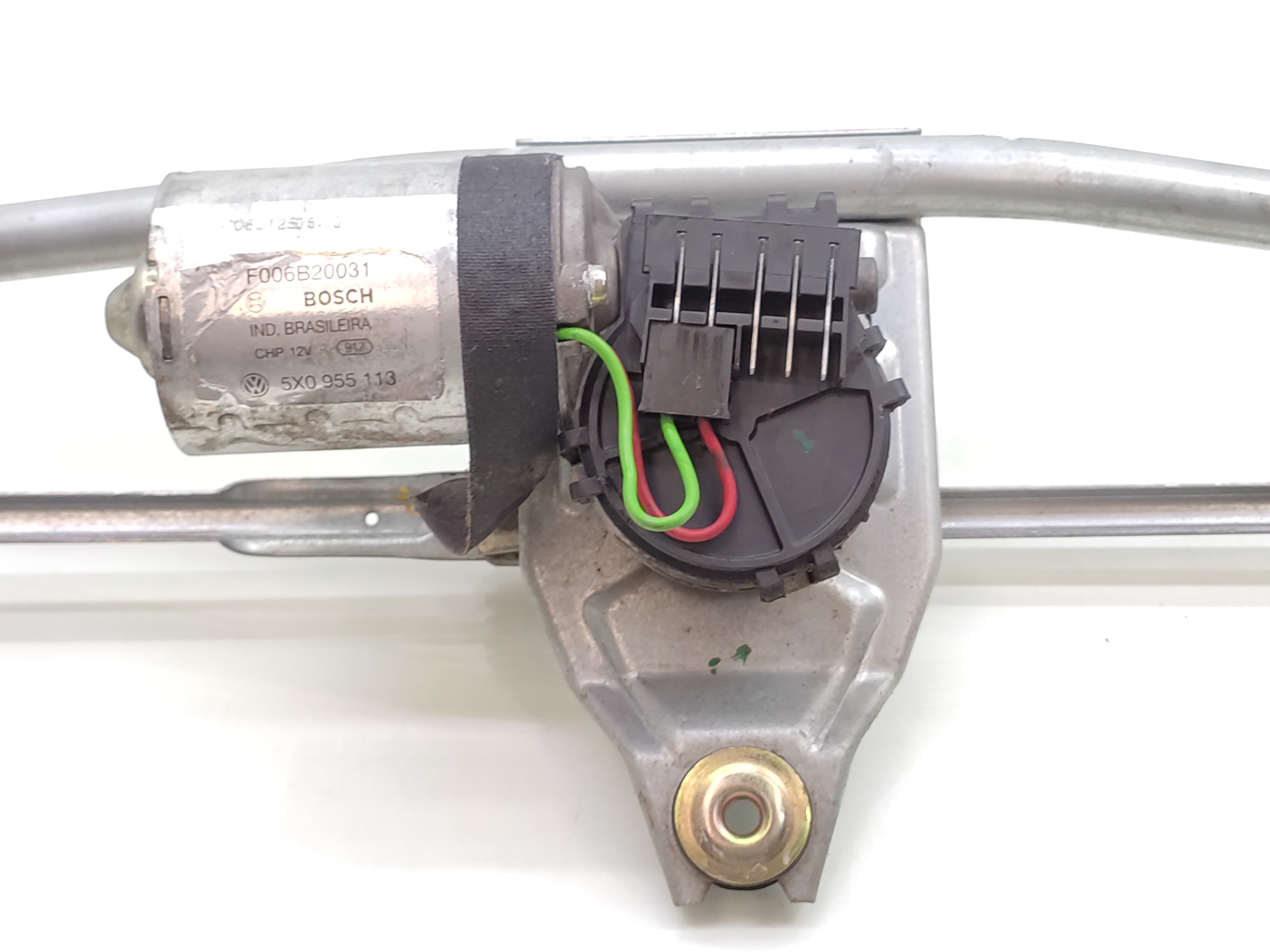 Motor Limpador Parabrisa Vw Gol Saveiro Parati G4 2007 2008 3