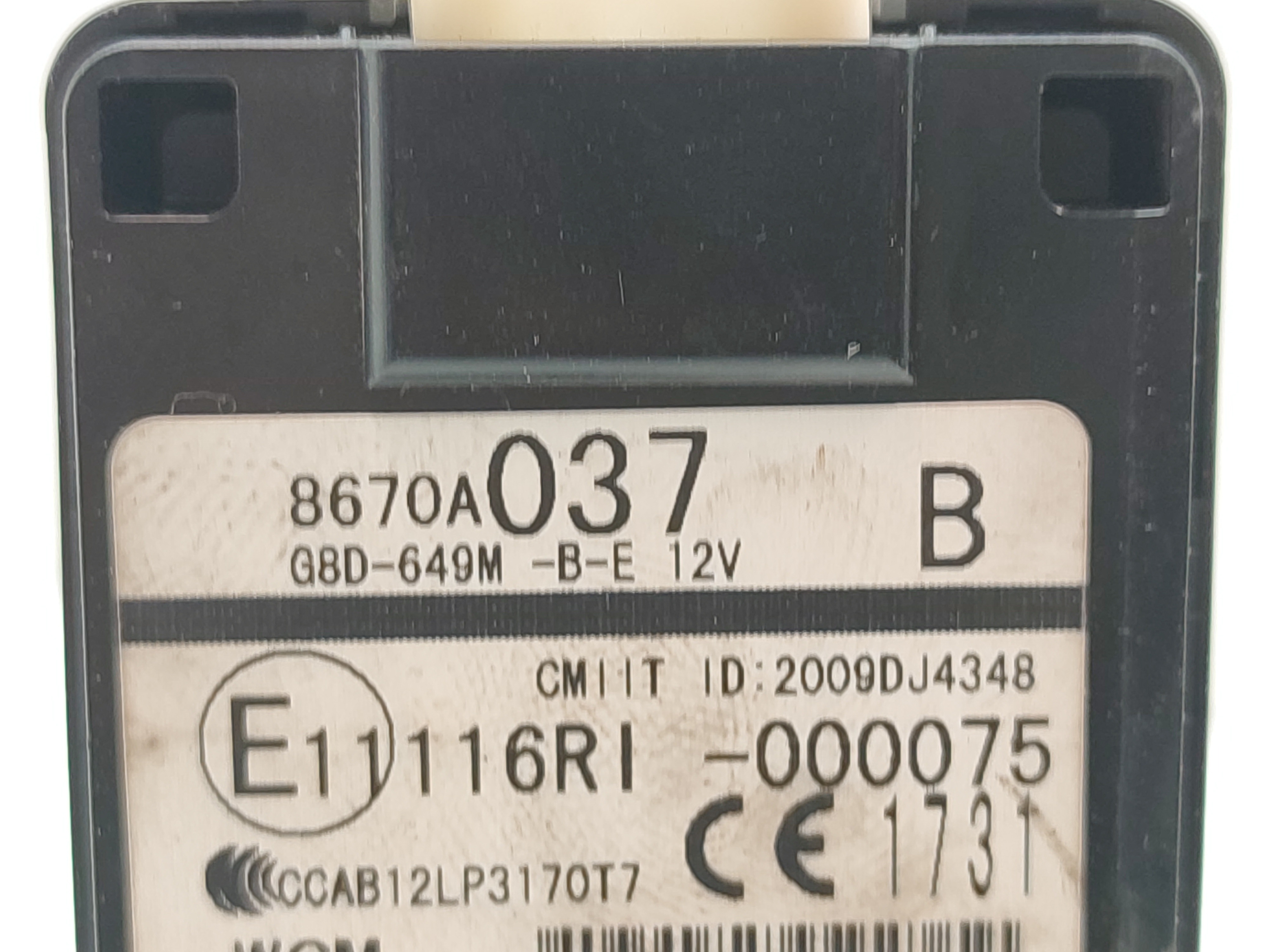 Cilindro Ignição Chave Antena Mitsubishi Lancer 2.0 Aut 2014 7