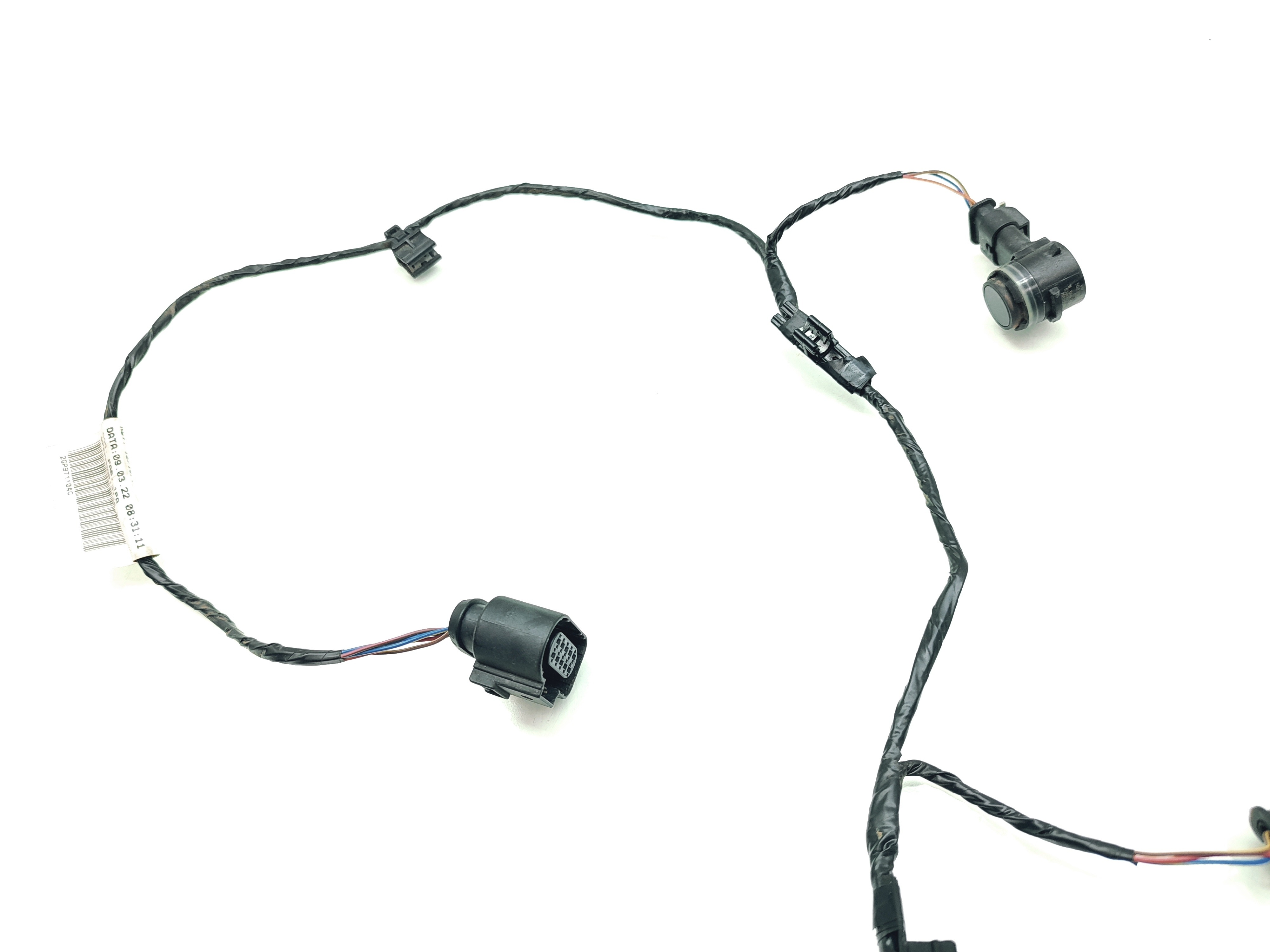 Chicote Sensor Estacionamento Traseiro Vw Tcross 2019 Á 2023 3