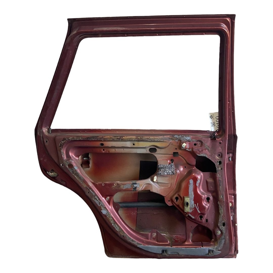 Porta Traseira Esquerda Vw Parati Gol G2 G3 1999 2000 2001 Traseira Vermelho 3