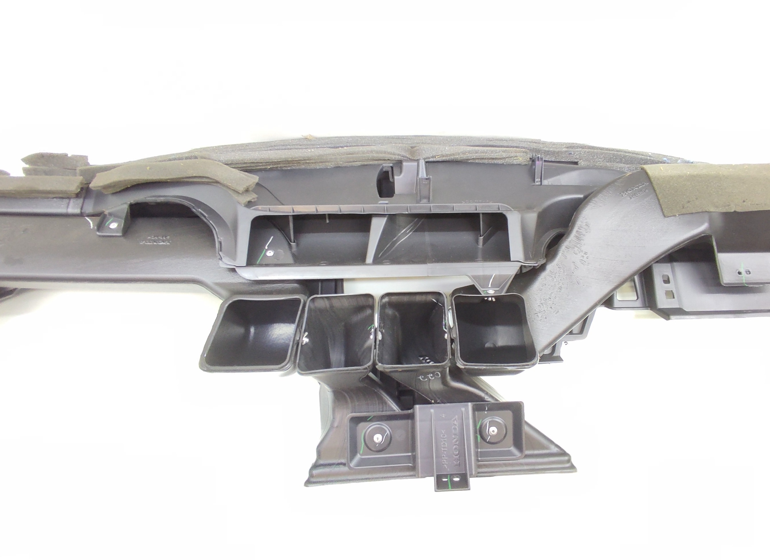 Acabamento Superior Painel Tabelier Honda Civic G10 2017 20 Preto 8