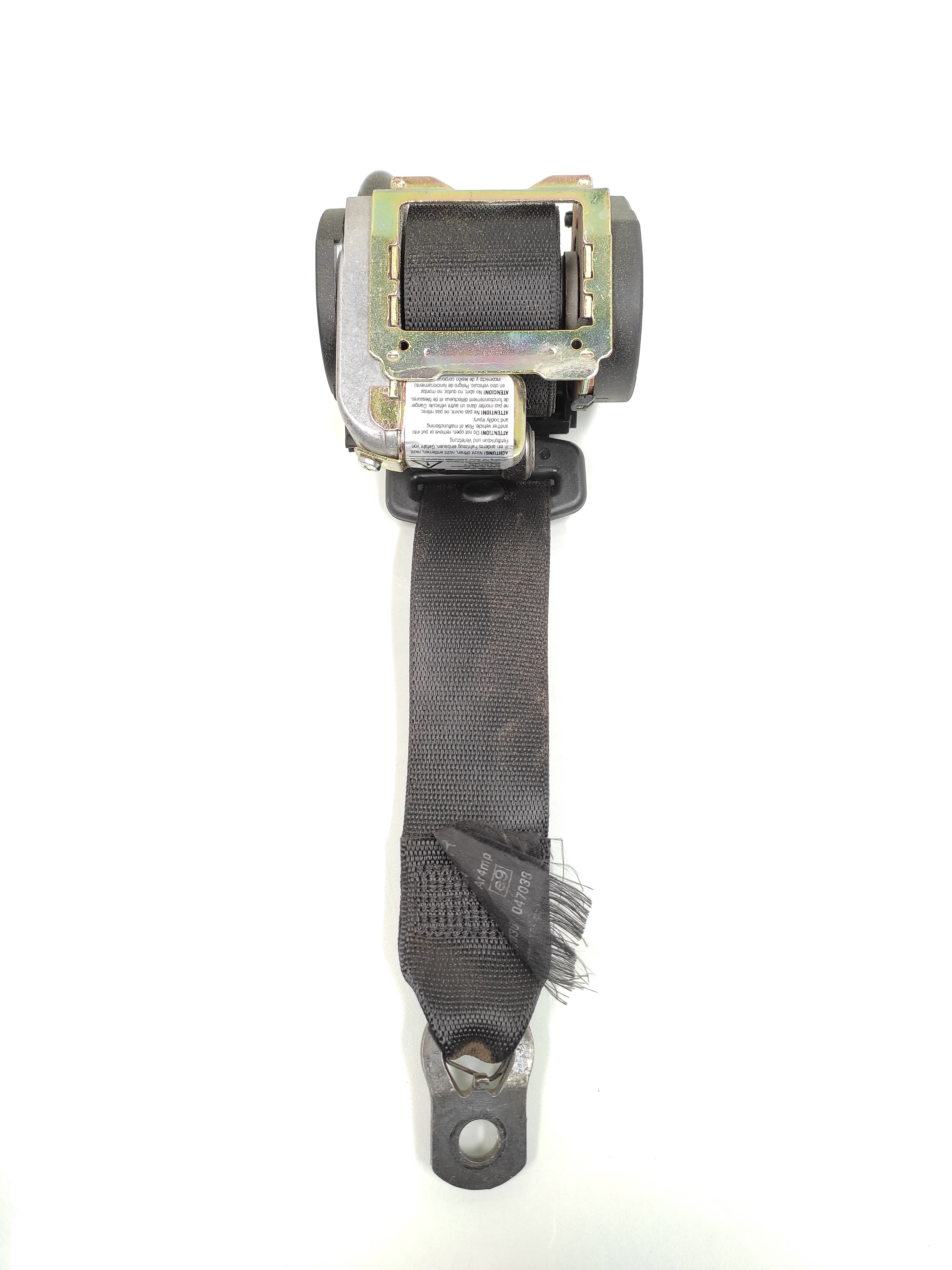 Cinto Segurança Traseiro Direito Mb Classe A 2000 2001 2002 1