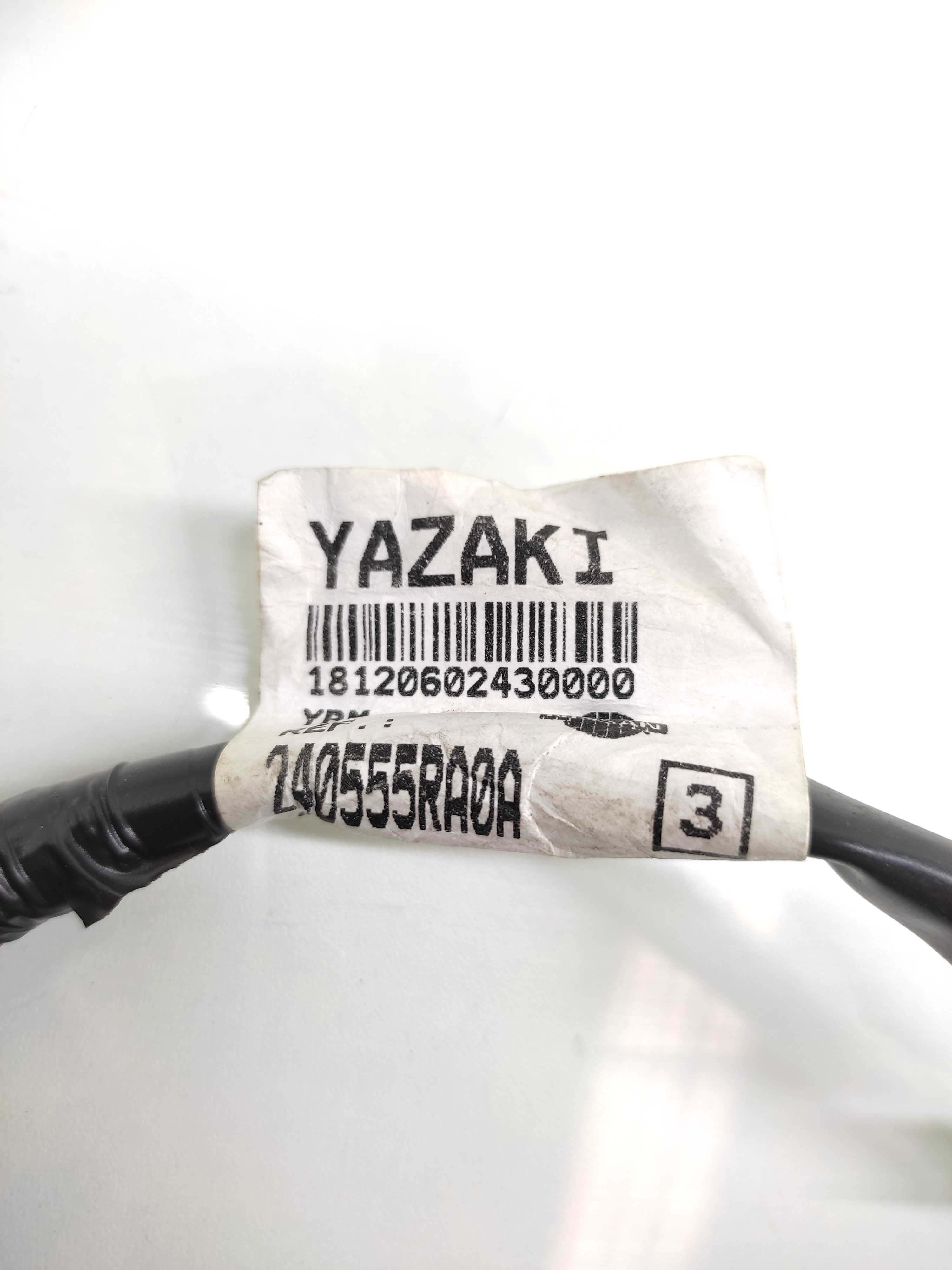 Chicote Luz De Placa Nissan Kicks 2016 2017 2018 2019 2