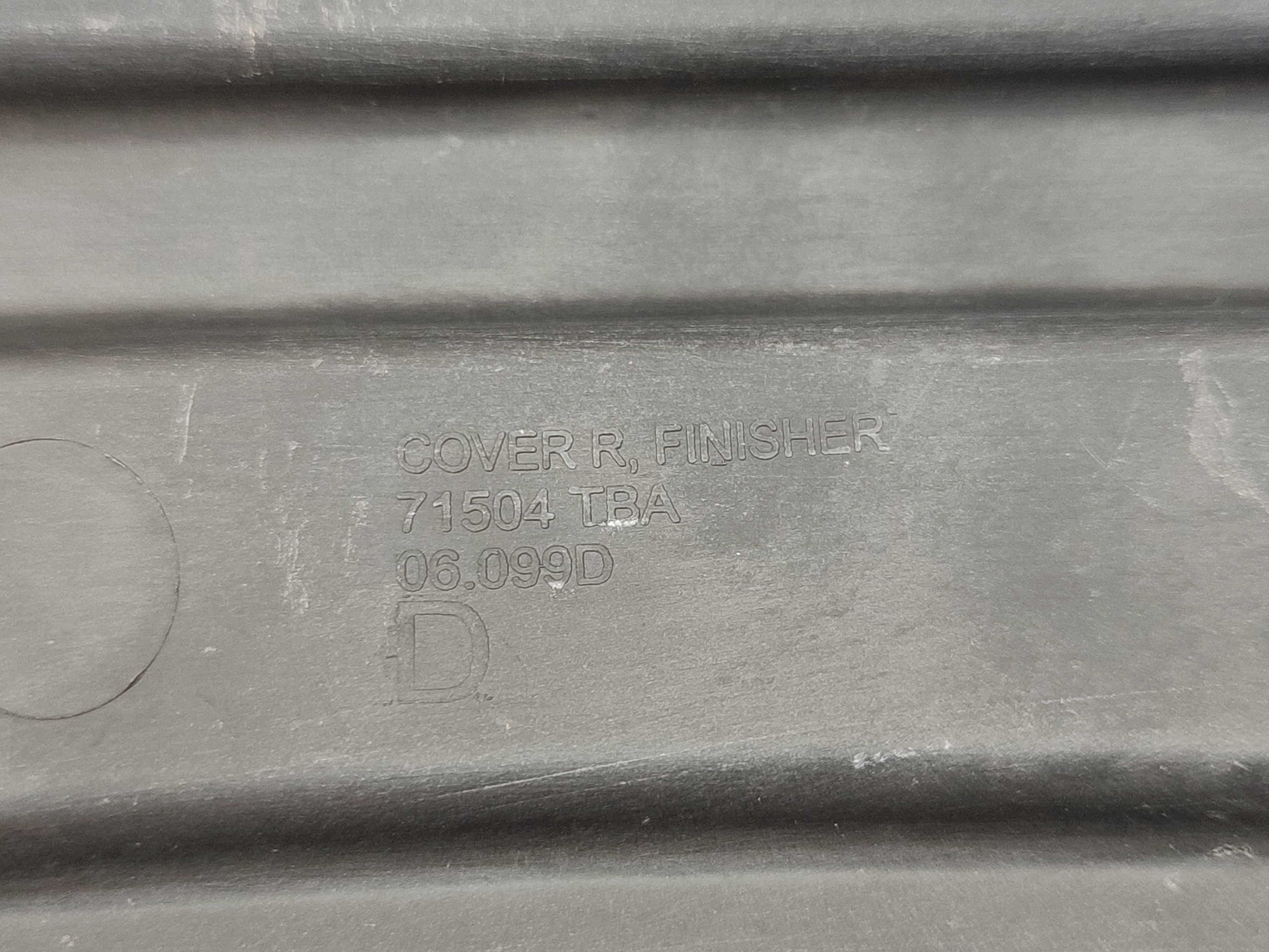 Acabamento Refletor Direito Parachoque Tras Honda Civic G10 3