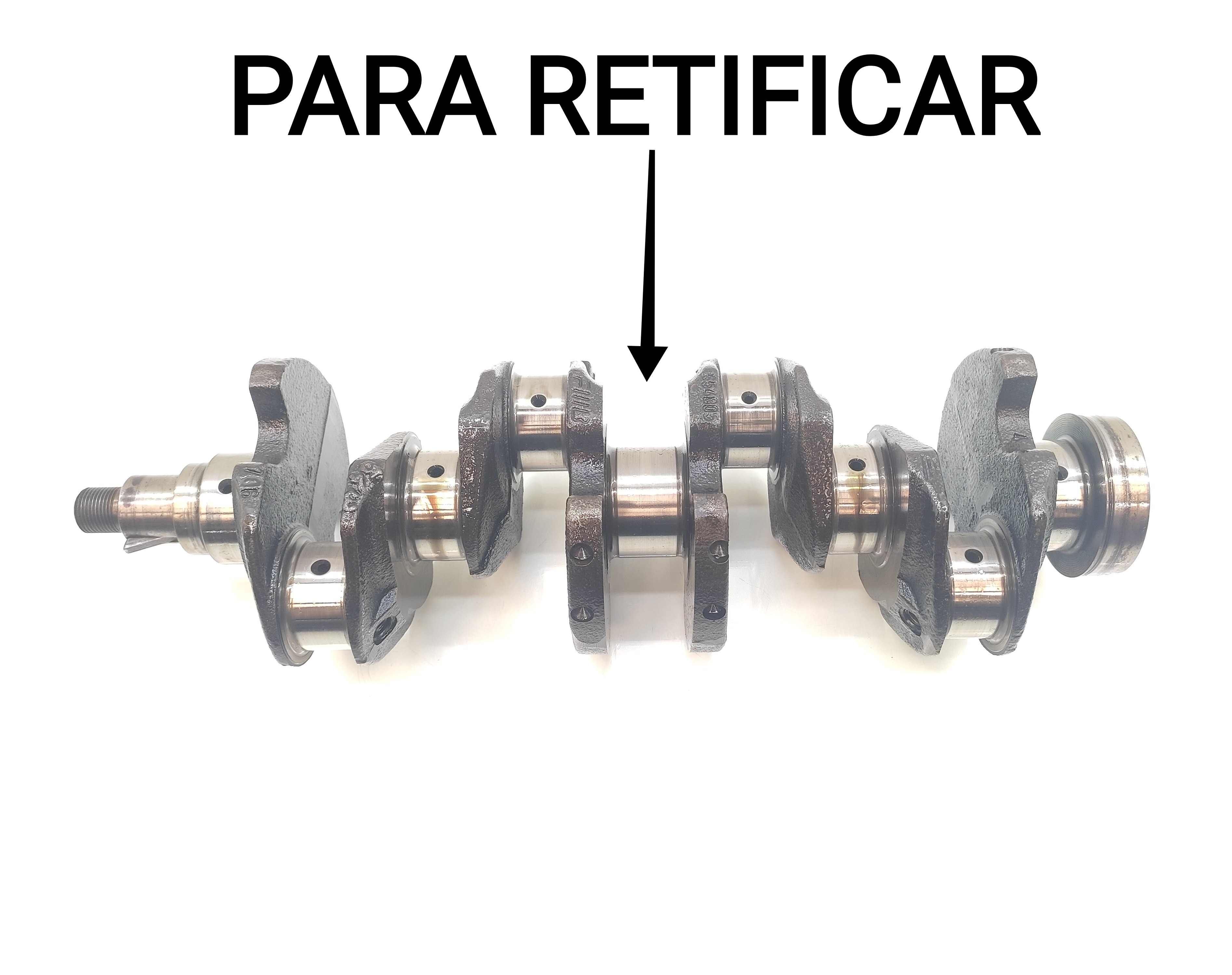 Virabrequim Fiat Palio Uno 1.0 Fiasa 1998 1999 P/ Retificar