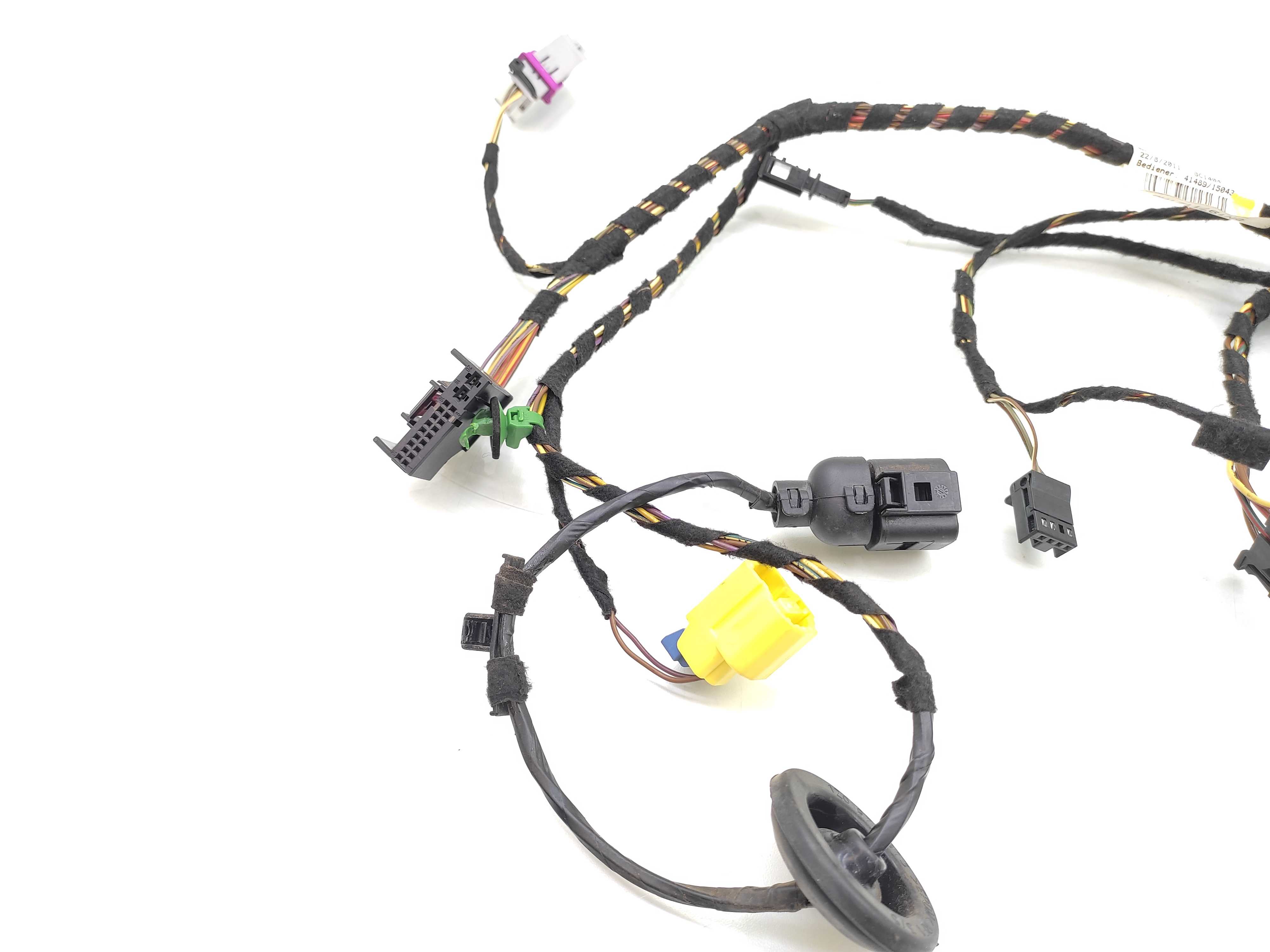 Chicote Porta Dianteira Direita Vw Tiguan 2011 2012 2013 2