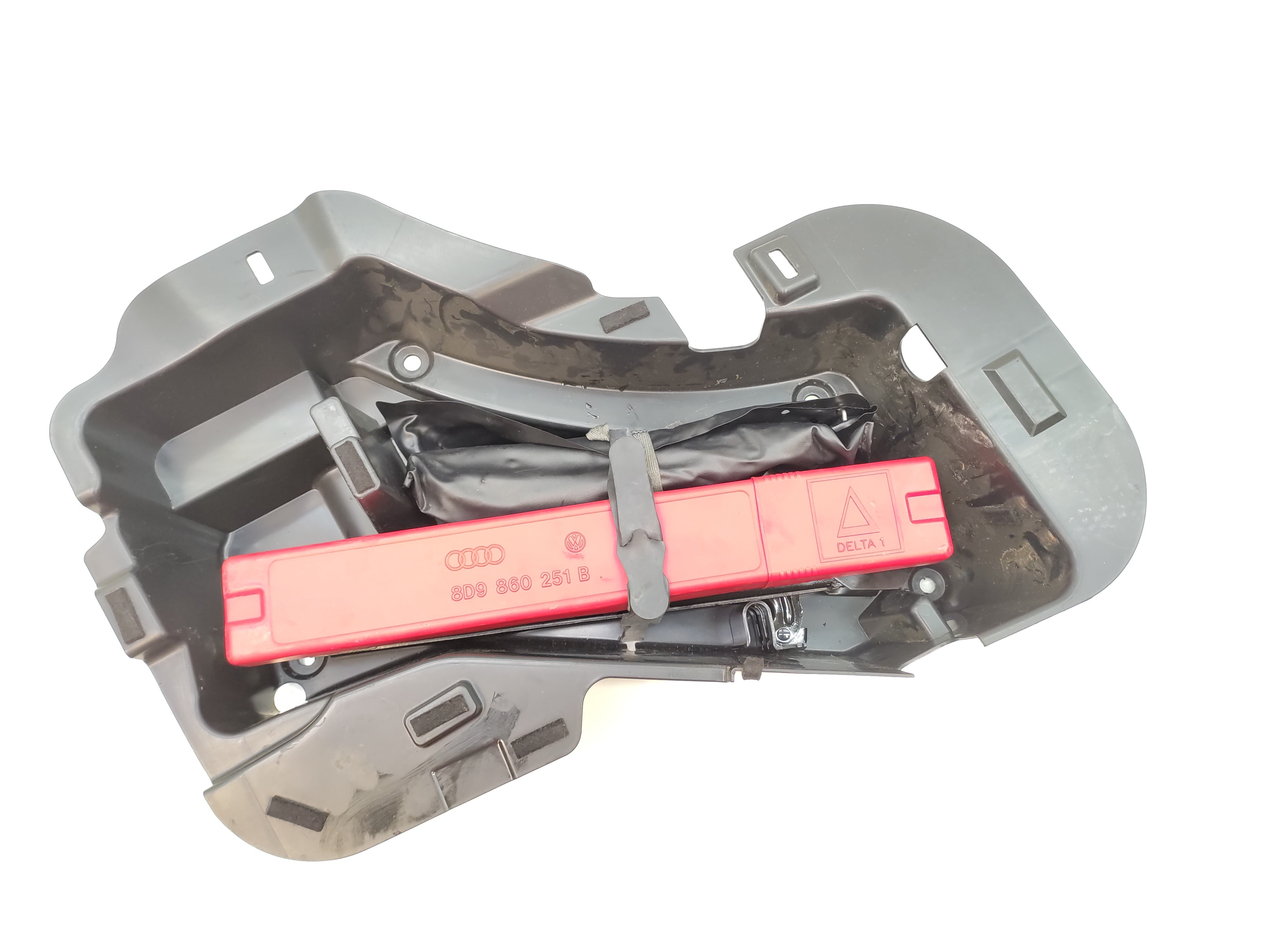 Kit Macaco Chave Roda Triângulo Vw Tiguan 2011 2012 2013 5