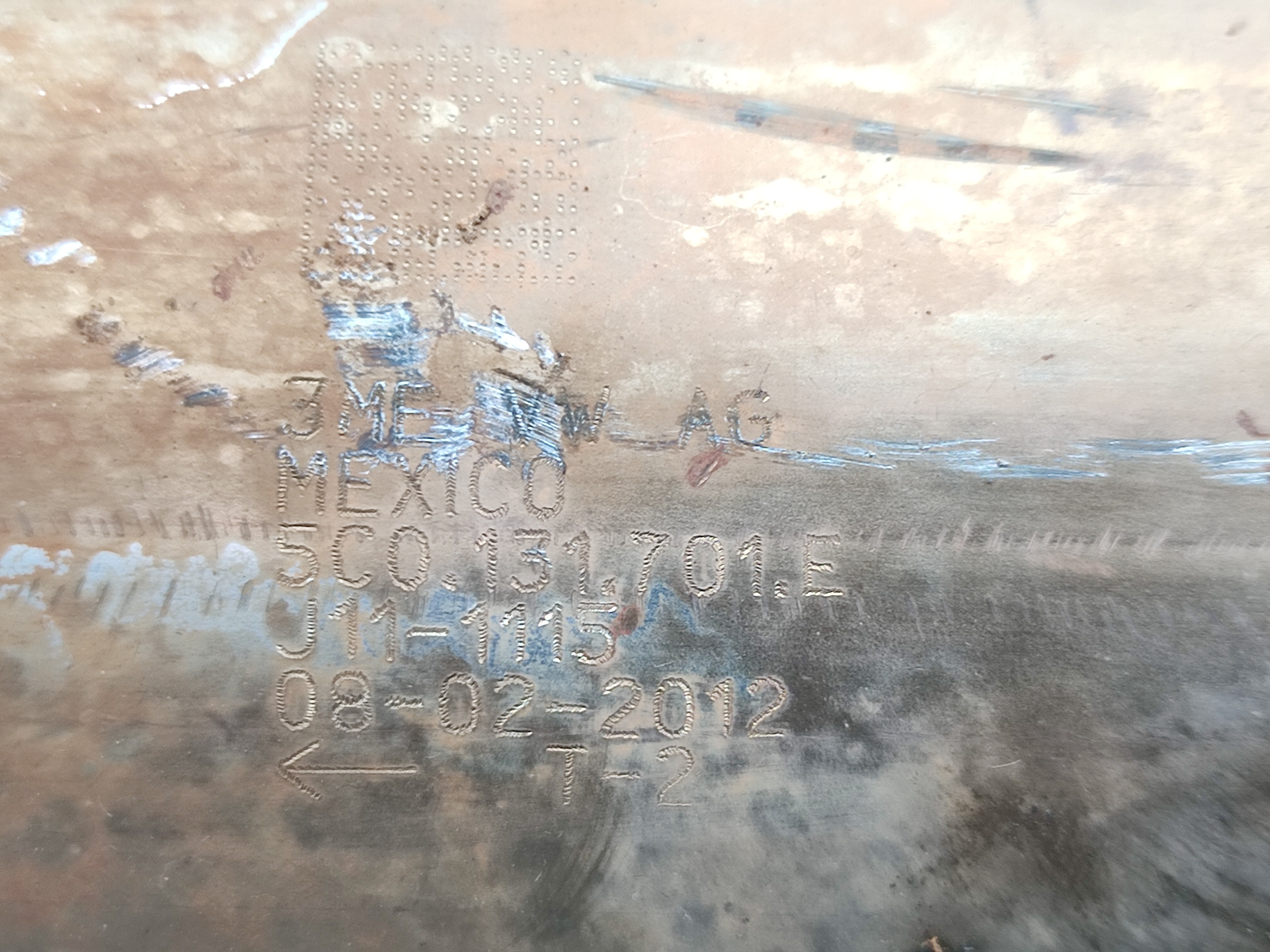 Catalisador Vw Jetta Variant 2.5 2008 2009 2010 2011 2012 4