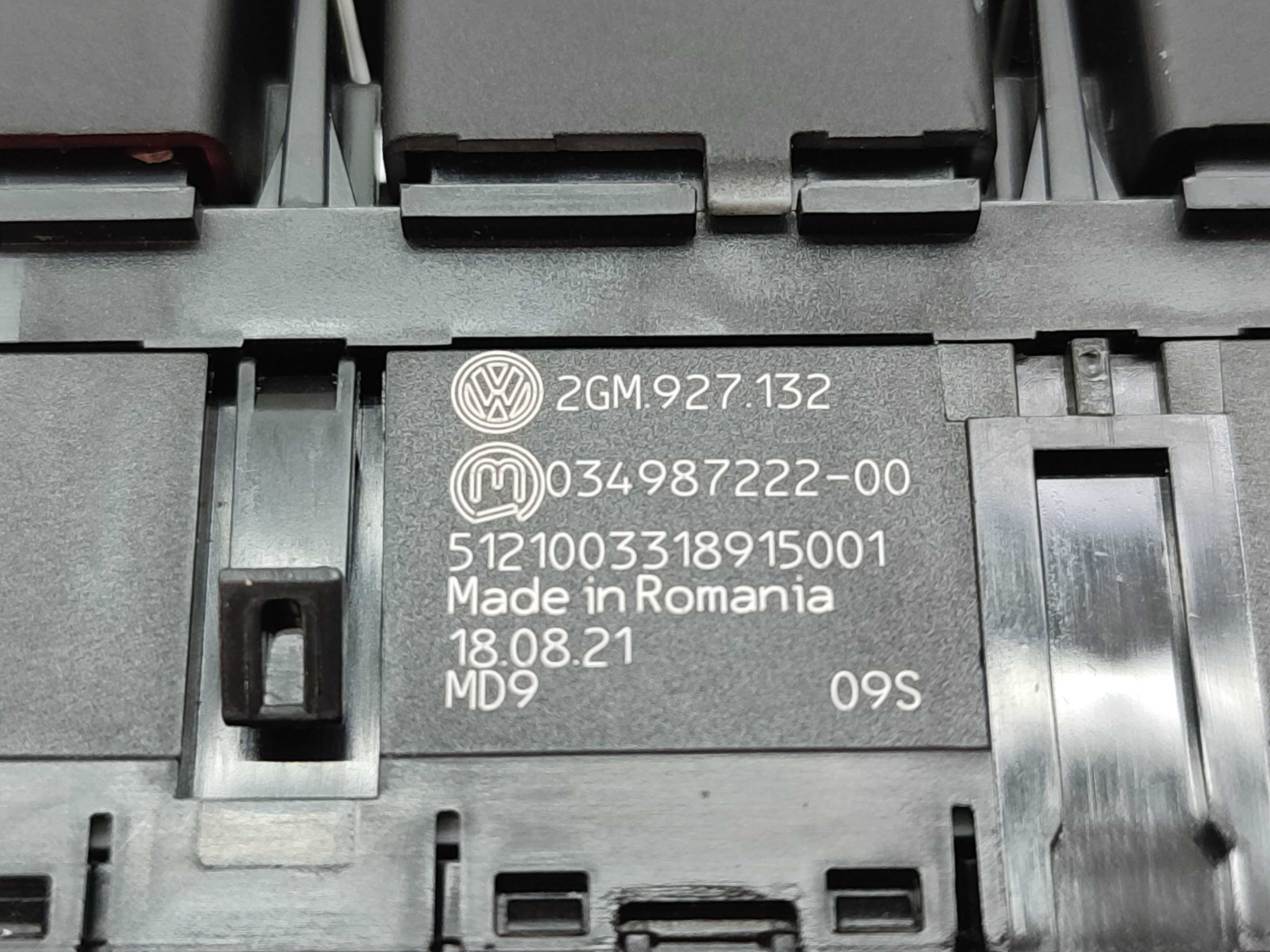 Botão Pisca Alerta Vw Tcross 2019 2020 2021 2022 2023 4