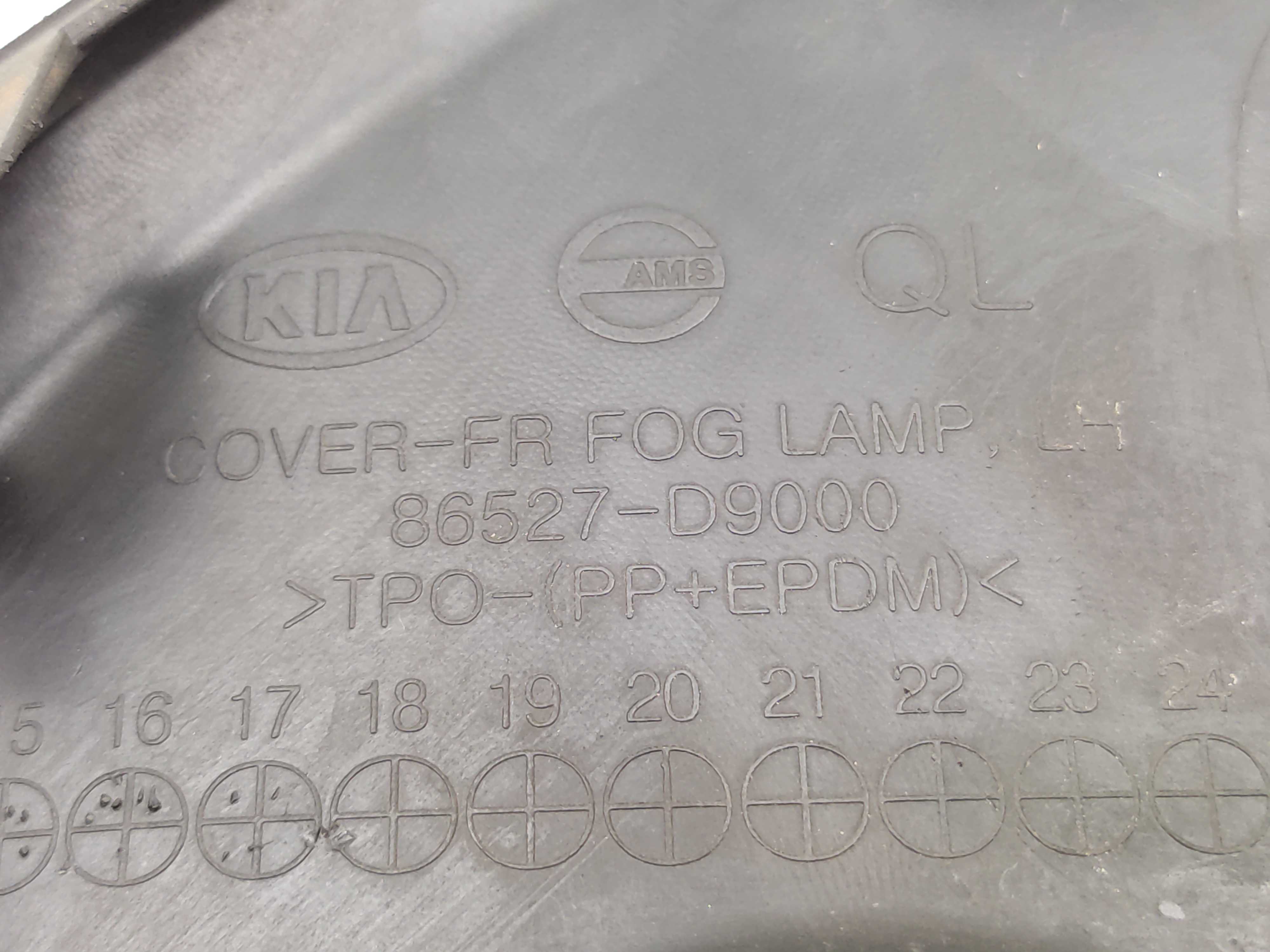 Grade Farol Milha Esquerdo Kia Sportage Lx2 2017 2018 2019 3