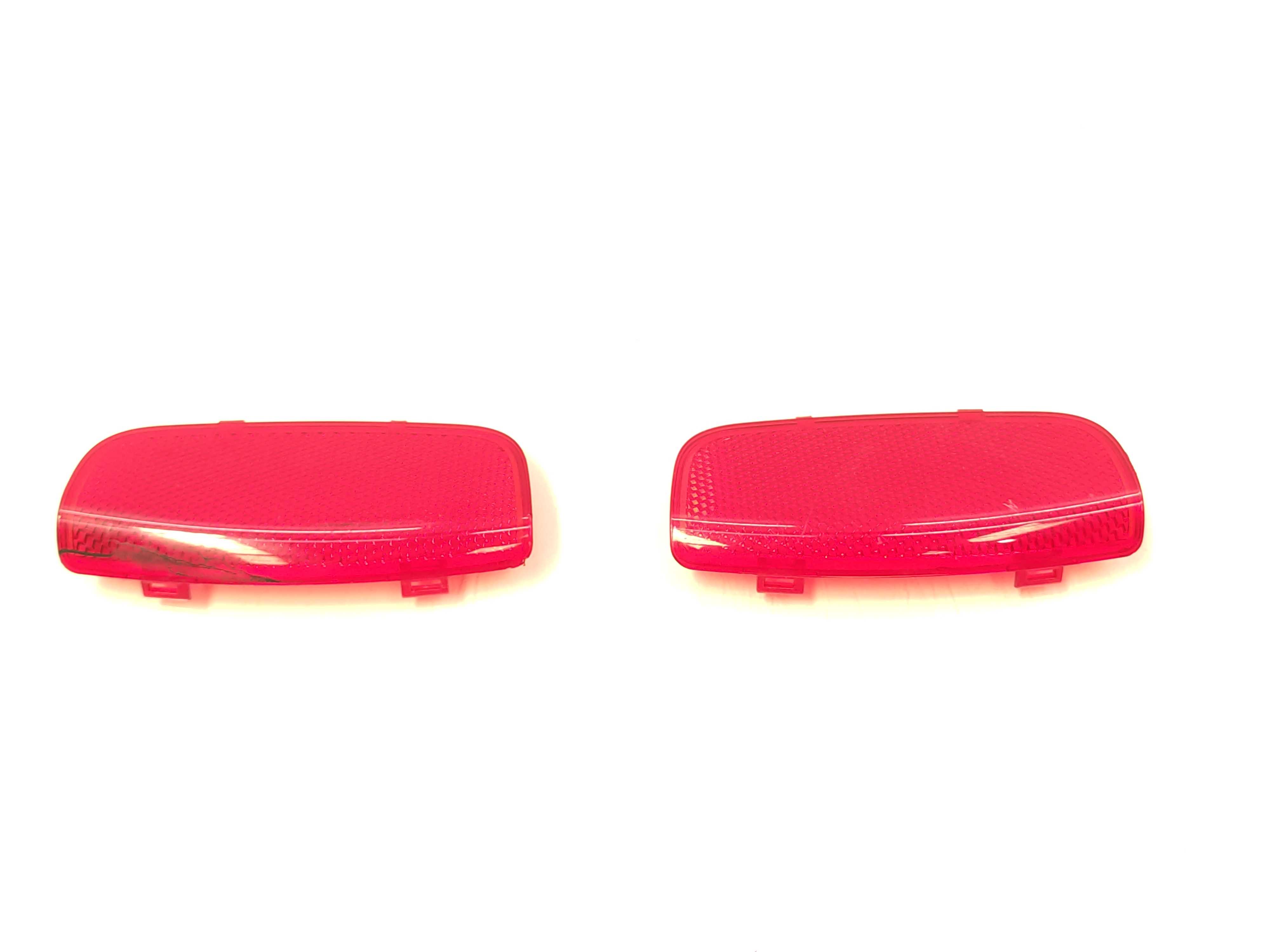 Par Refletor Forro Porta Traseira Kia Sportage 2011 2012 Vermelho