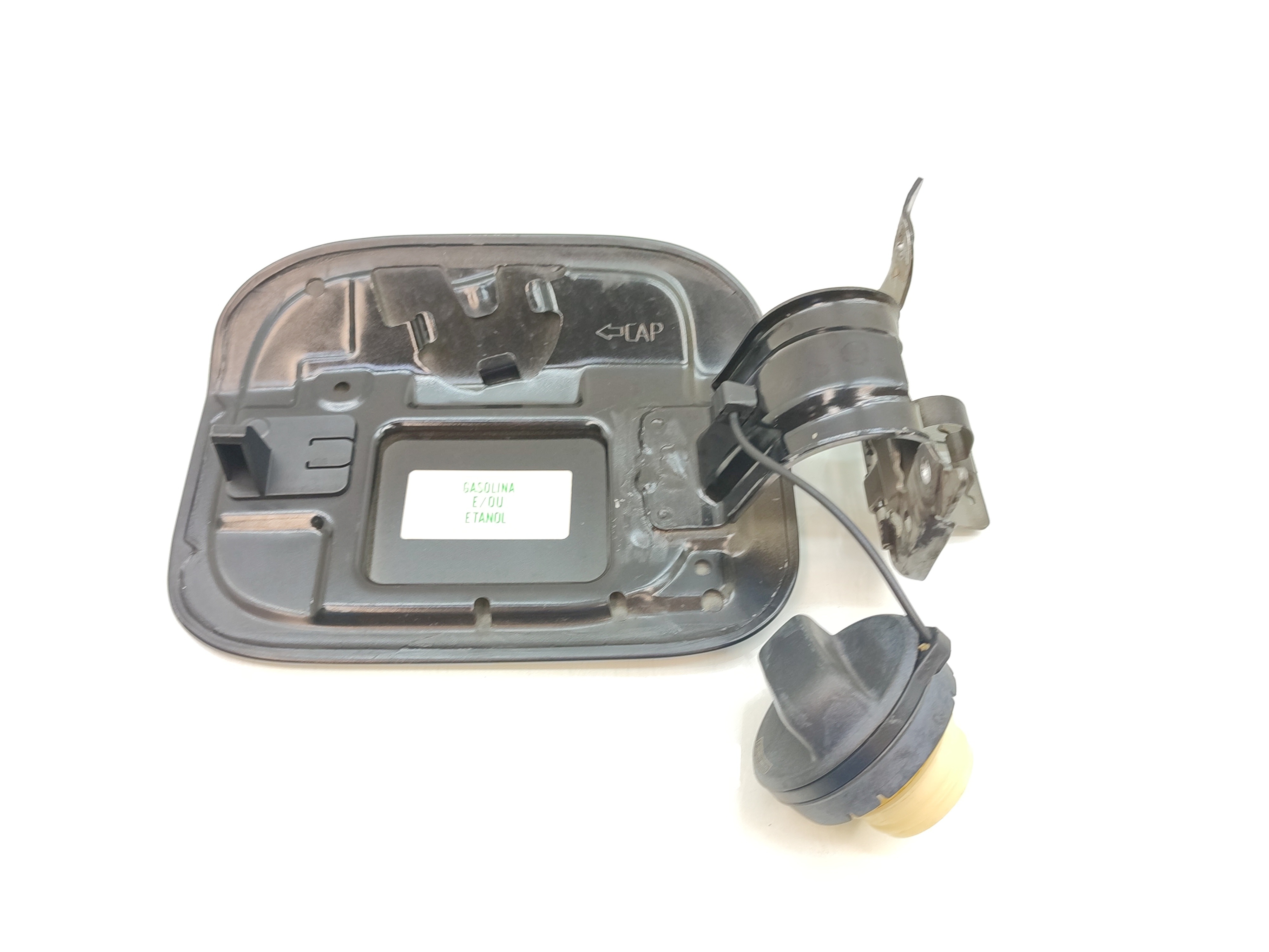 Portinhola Tanque Combustível Honda Civic G10 2017 2018 19 Preto 2018 2