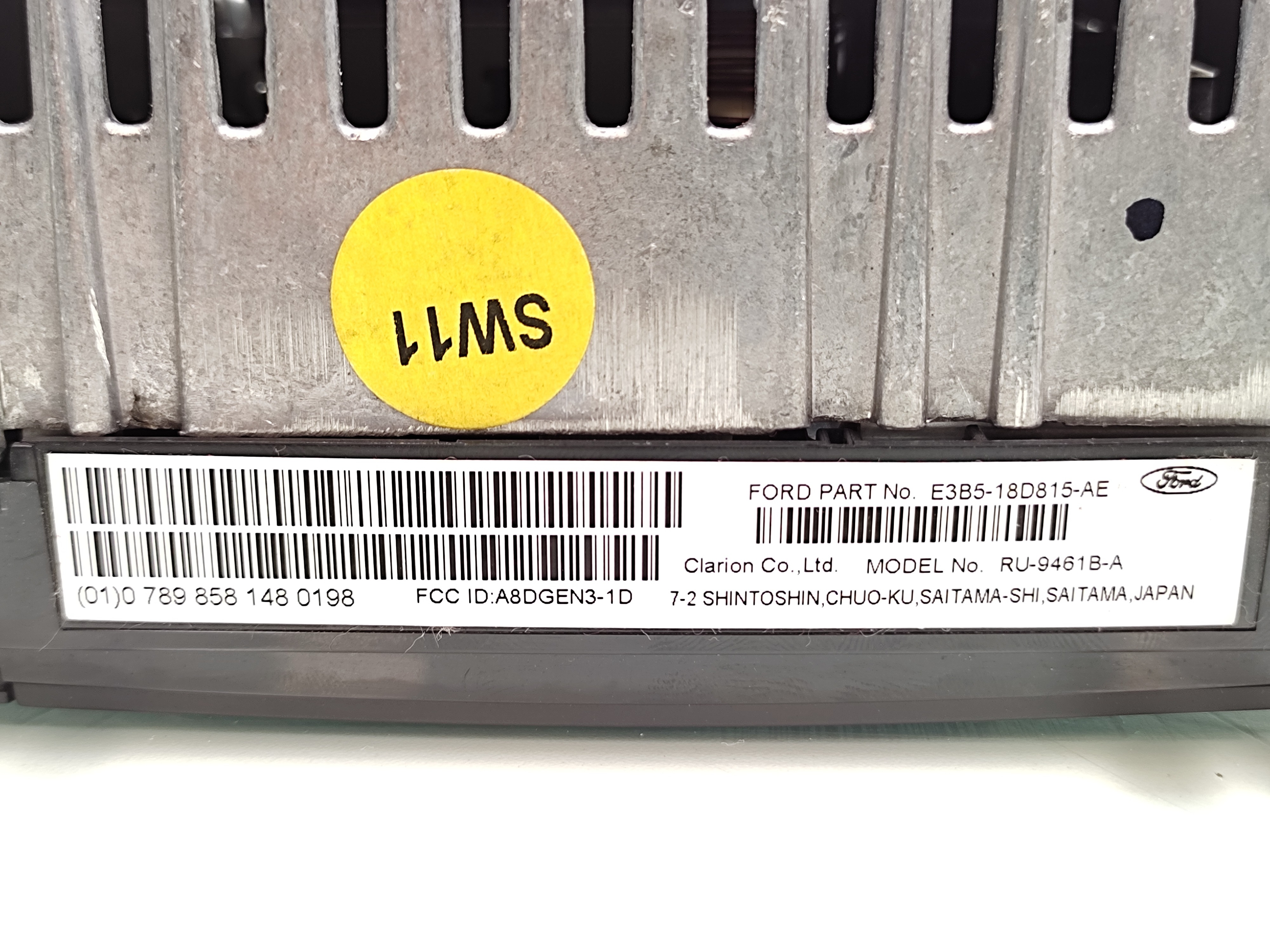 Radio Som Original Ford Ka 3cc 2015 2016 2017 4