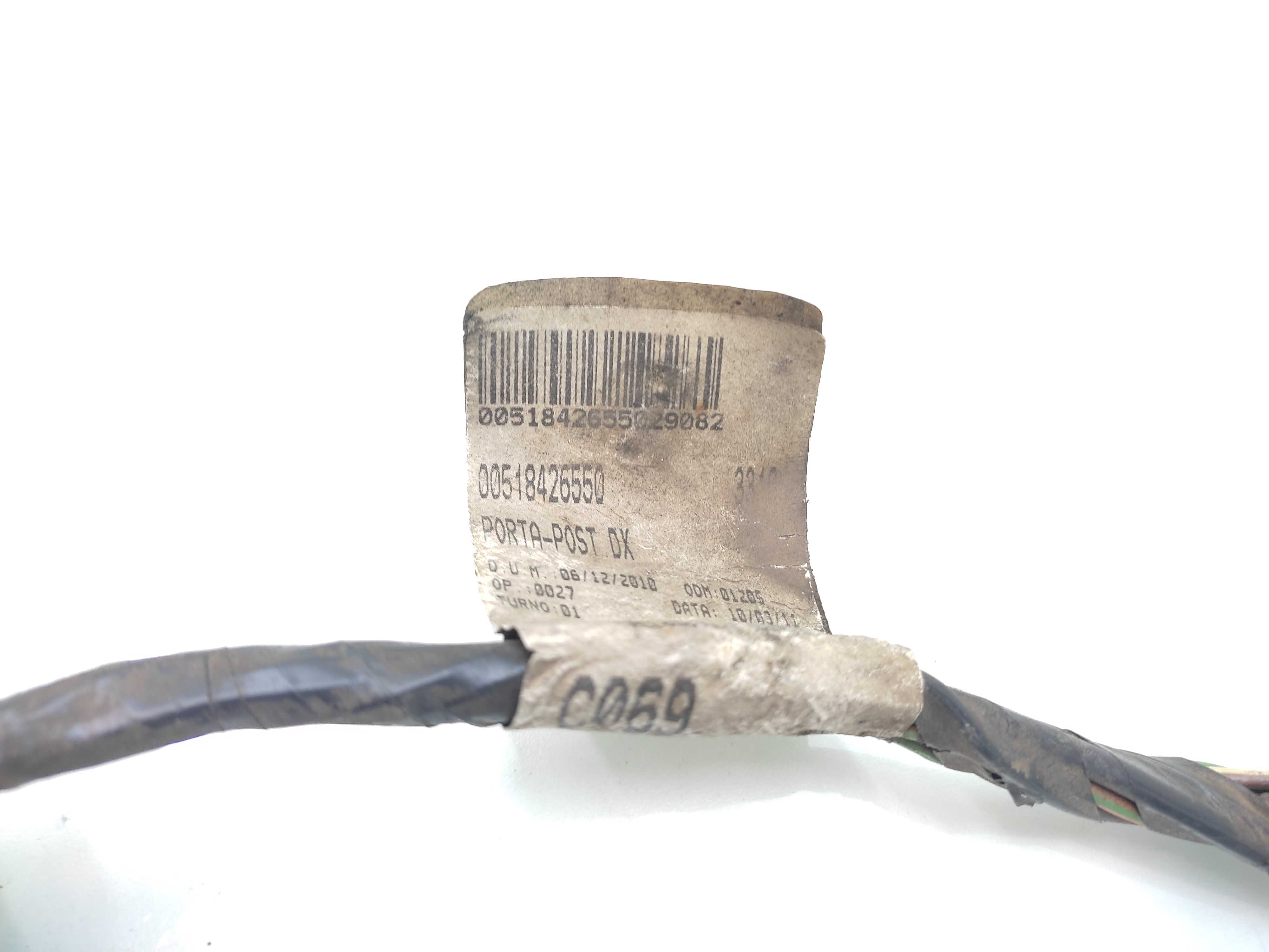 Chicote Porta Traseira Direita Fiat Bravo 2011 2012 2013 2