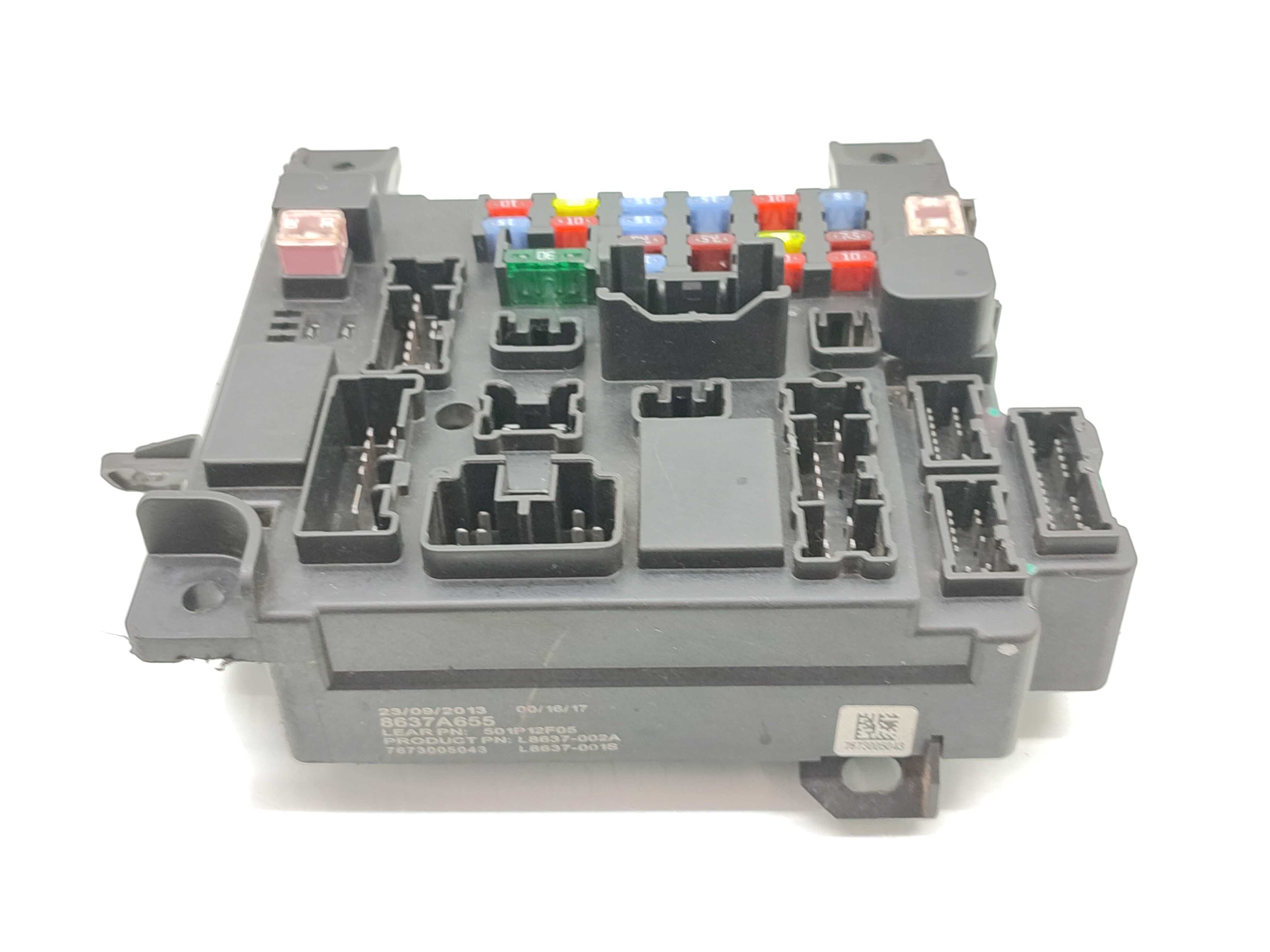 Caixa Fusível Mitsubishi Lancer Gt 2.0 Aut 2014 8673a655 2