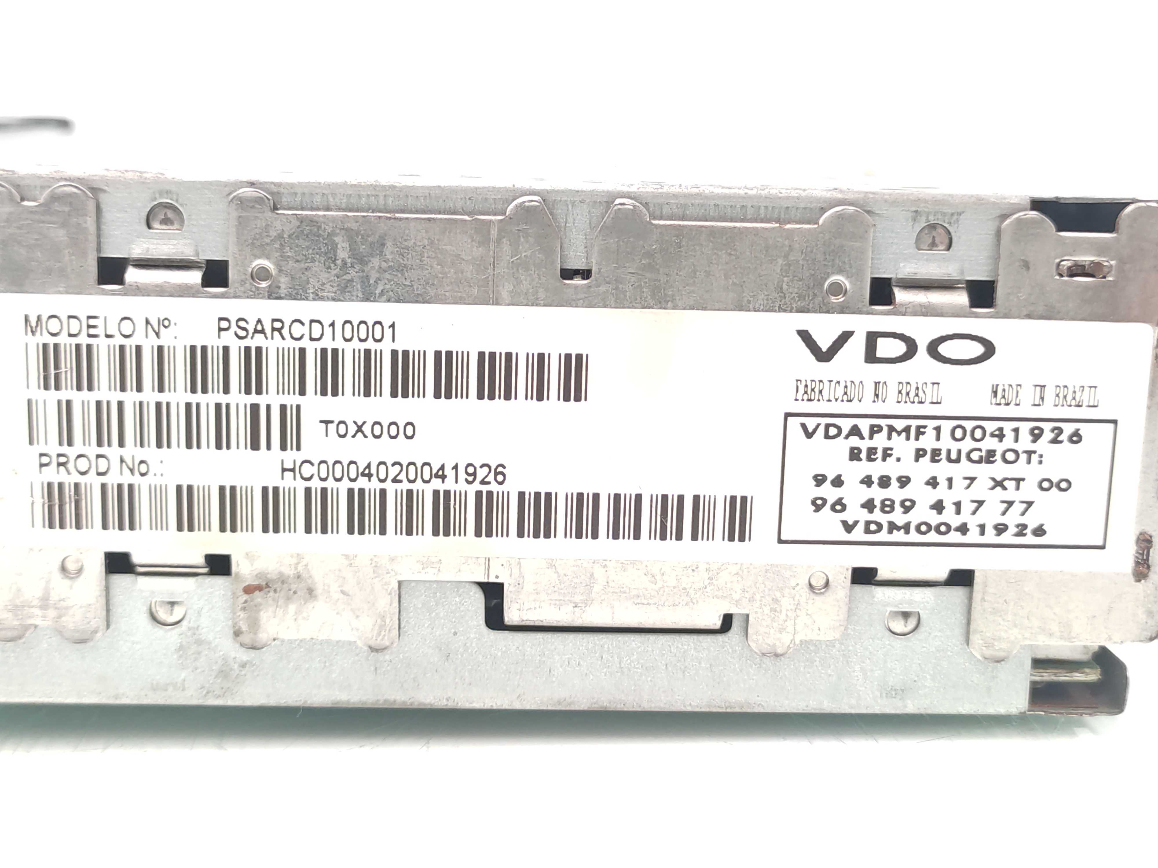 Rádio Original Citroen C3 2004 2005 2006 2007 2008 2009 4