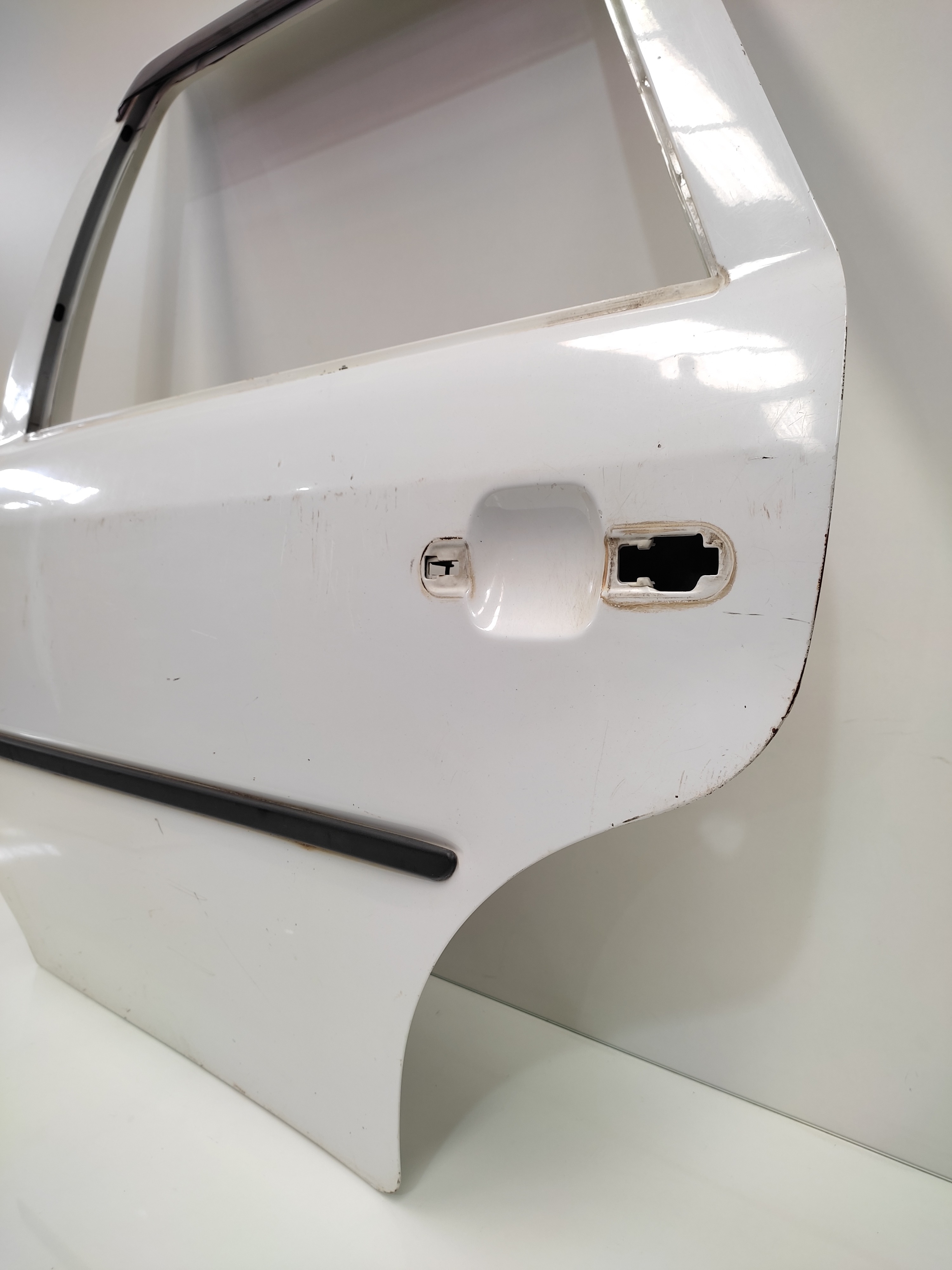 Porta Traseira Esquerda Vw Gol G3 2001 2002 2003 Branco 3