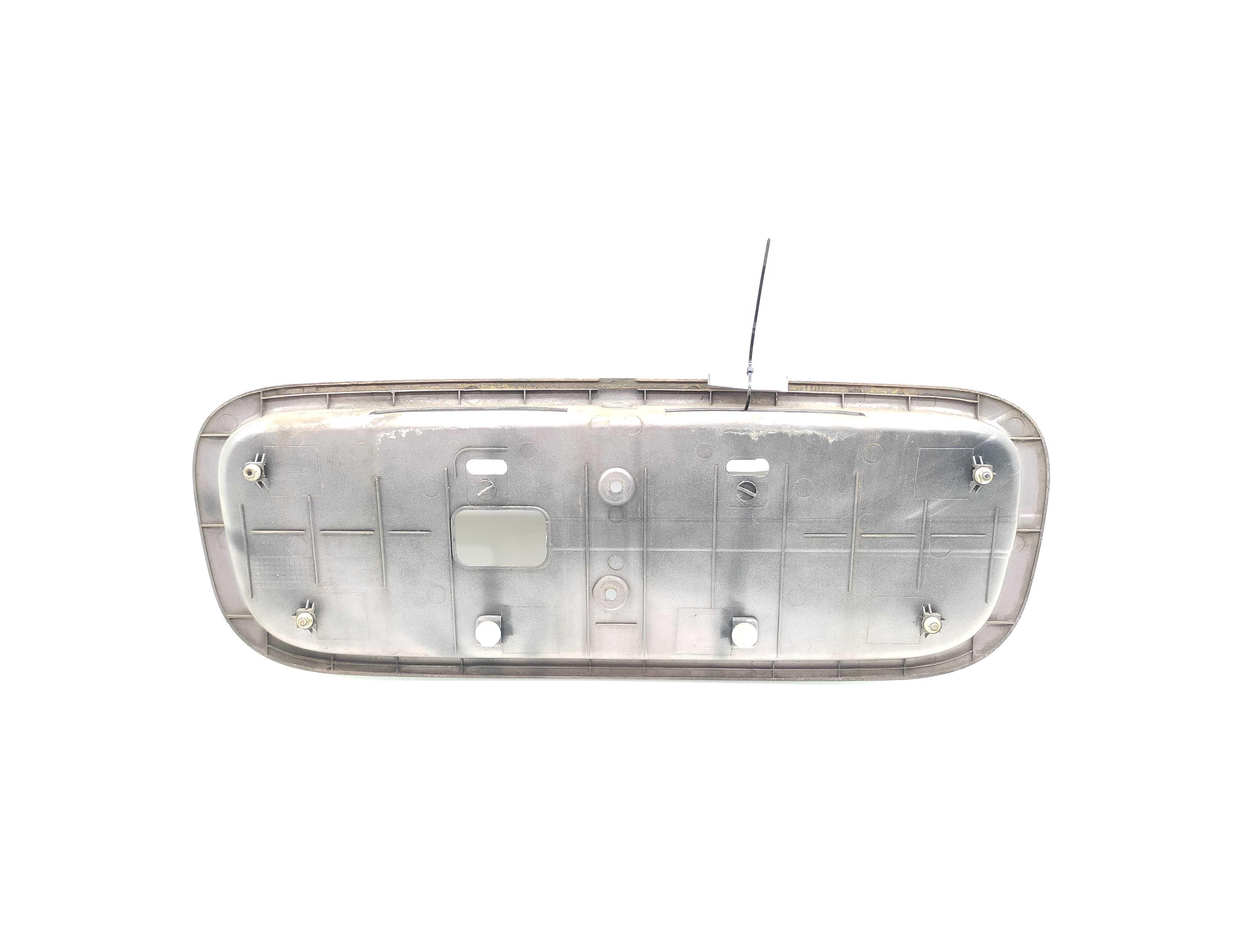 Moldura Suporte Placa Tampa Traseira Hyundai Accent 1995 Cinza 2