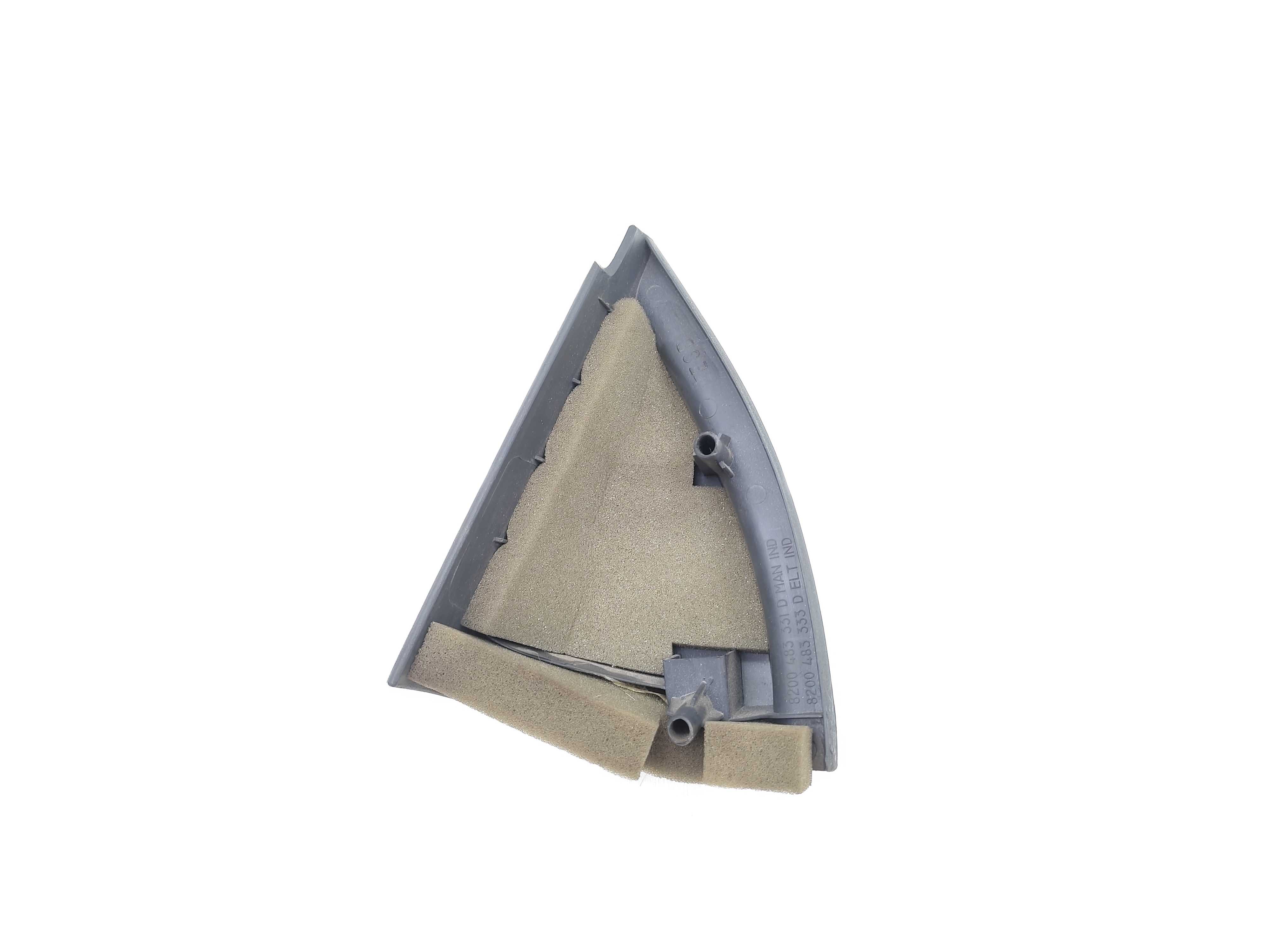 Acabamento Interno Retrovisor Direito Renault Megane 2008 12 Preto 2