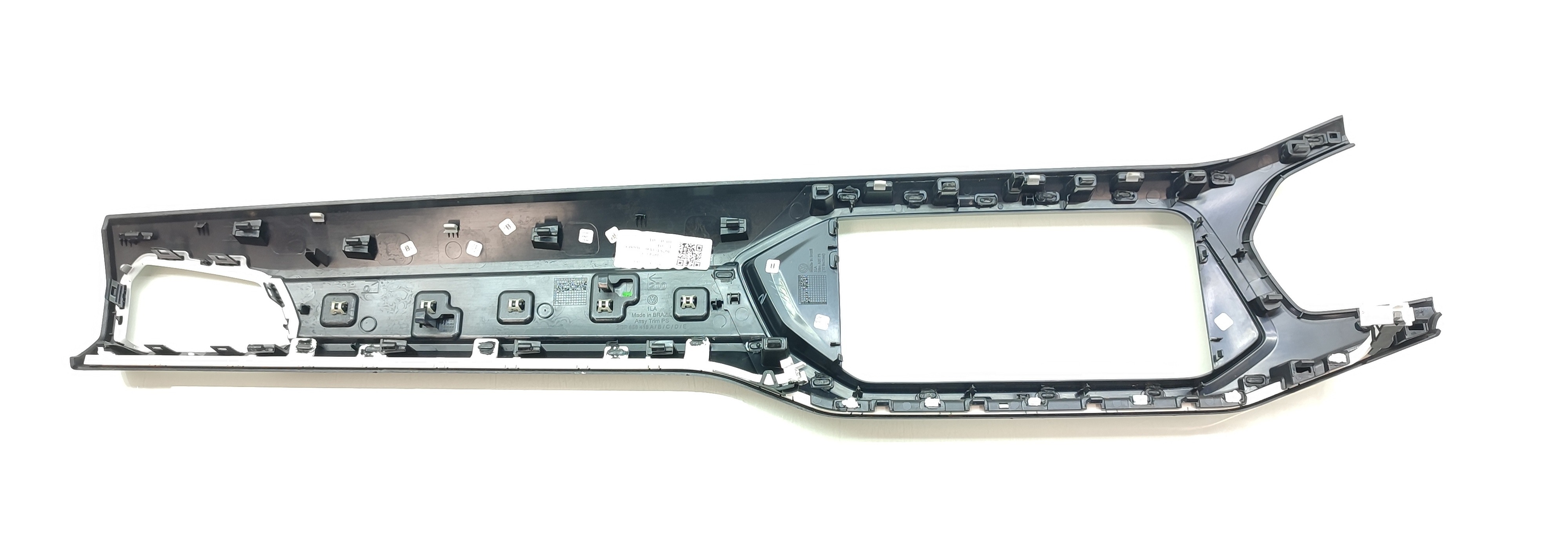 Moldura Aplique Capa Painel Vw Tcross 2021 2022 Azul Escuro Azul 5