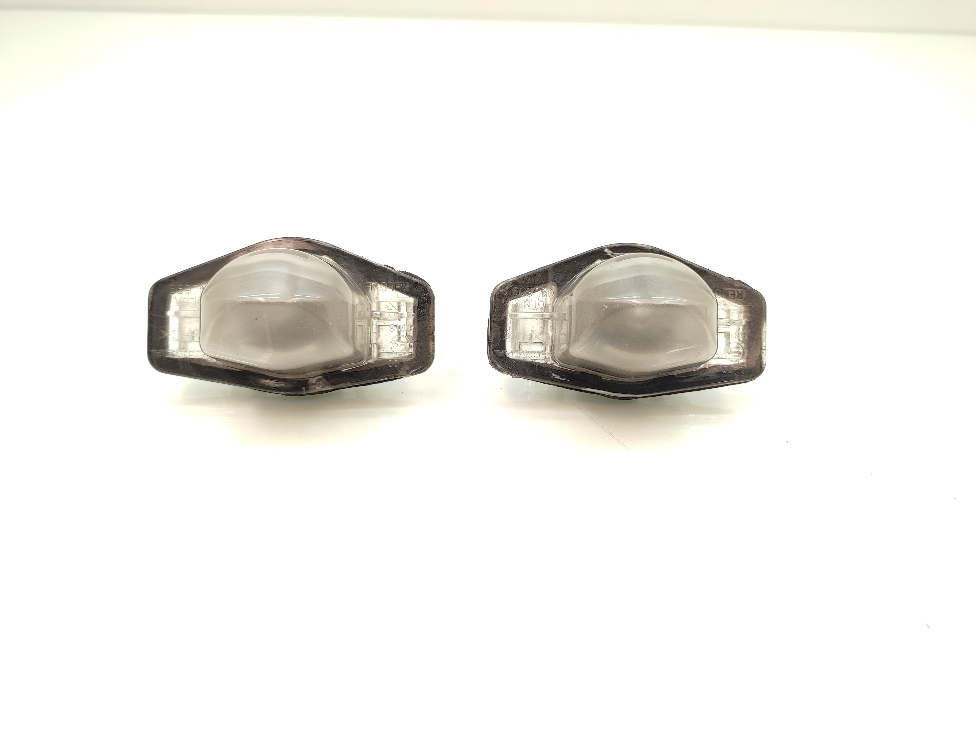 Par Luz De Placa Tampa Traseira Honda Fit 2016 2017 2018 1