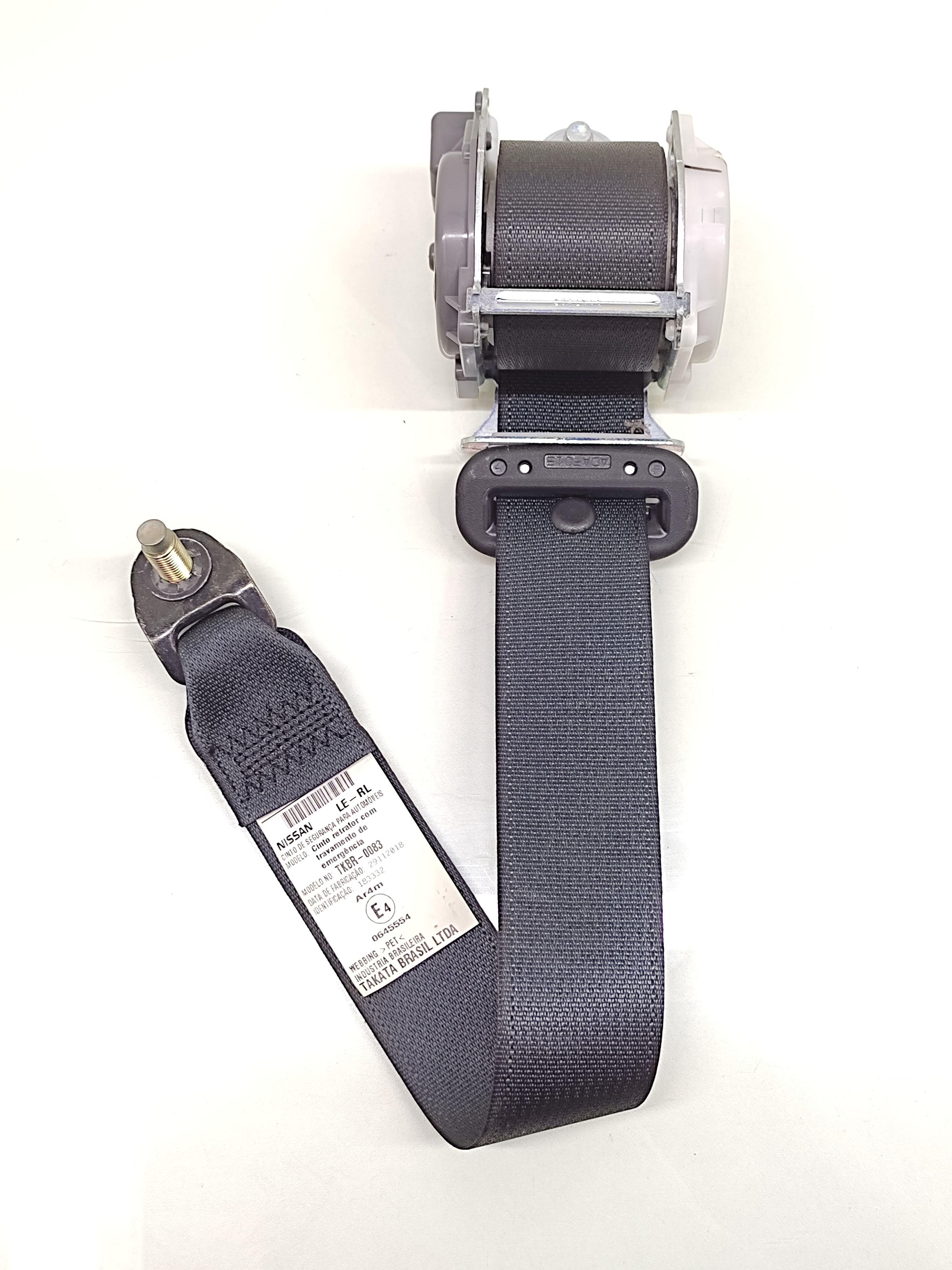 Cinto Segurança Traseiro Esquerdo Nissan Kicks 2016 2017 18 1