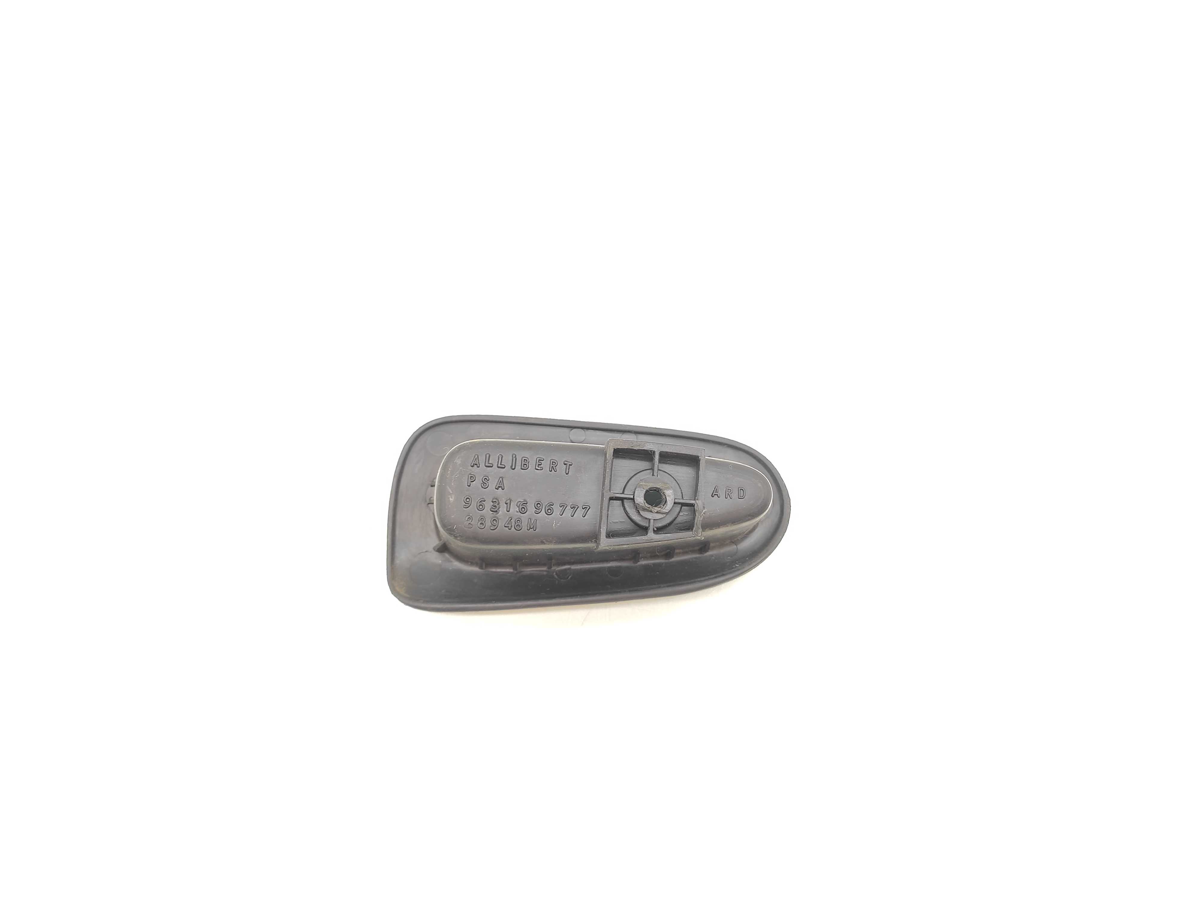 Puxador Interno Porta Traseira Direita Peugeot 206 2002 2003 Preto Traseira 2