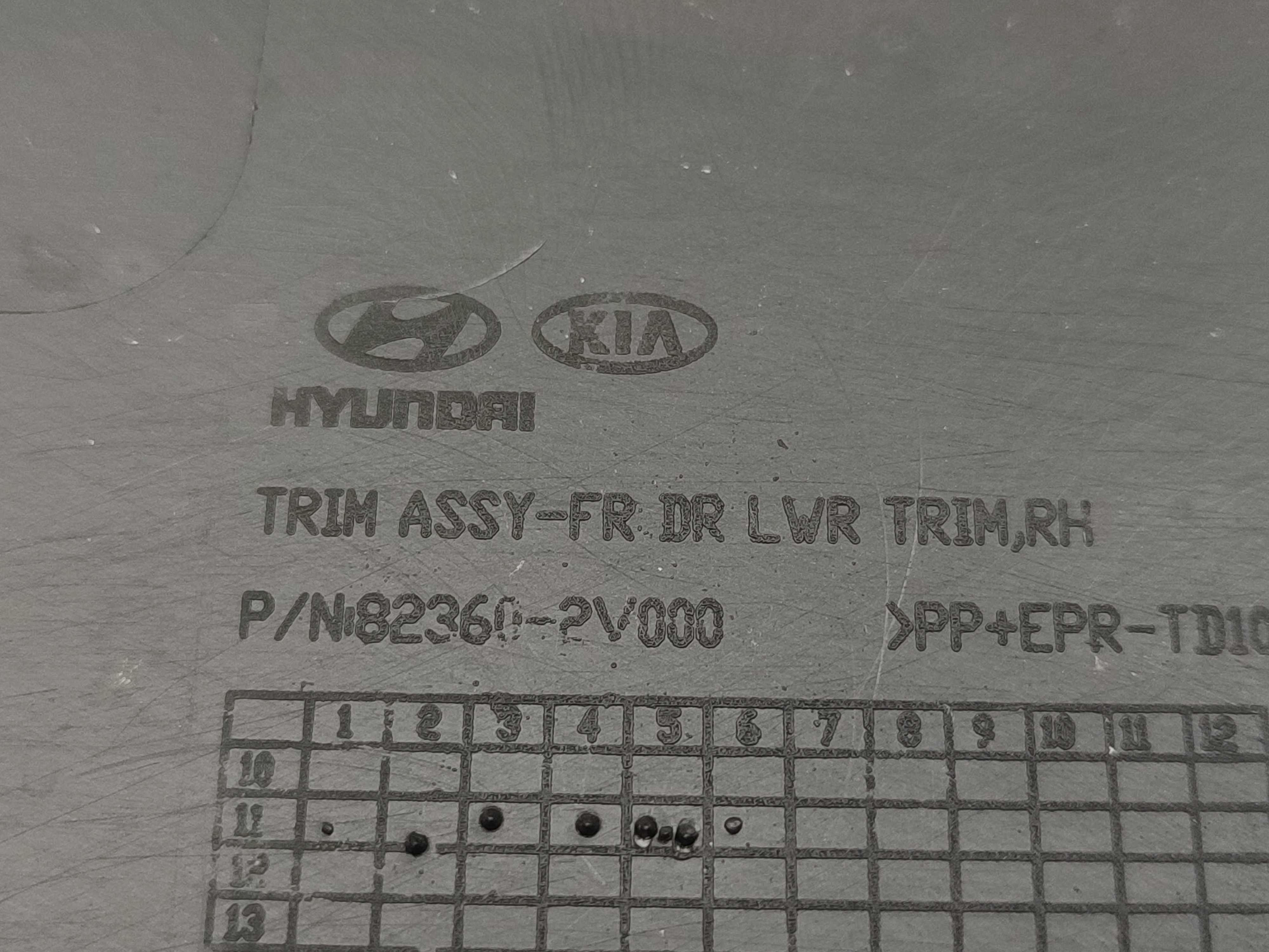 Forro Porta Dianteira Direita Hyundai Veloster 2011 2012 3