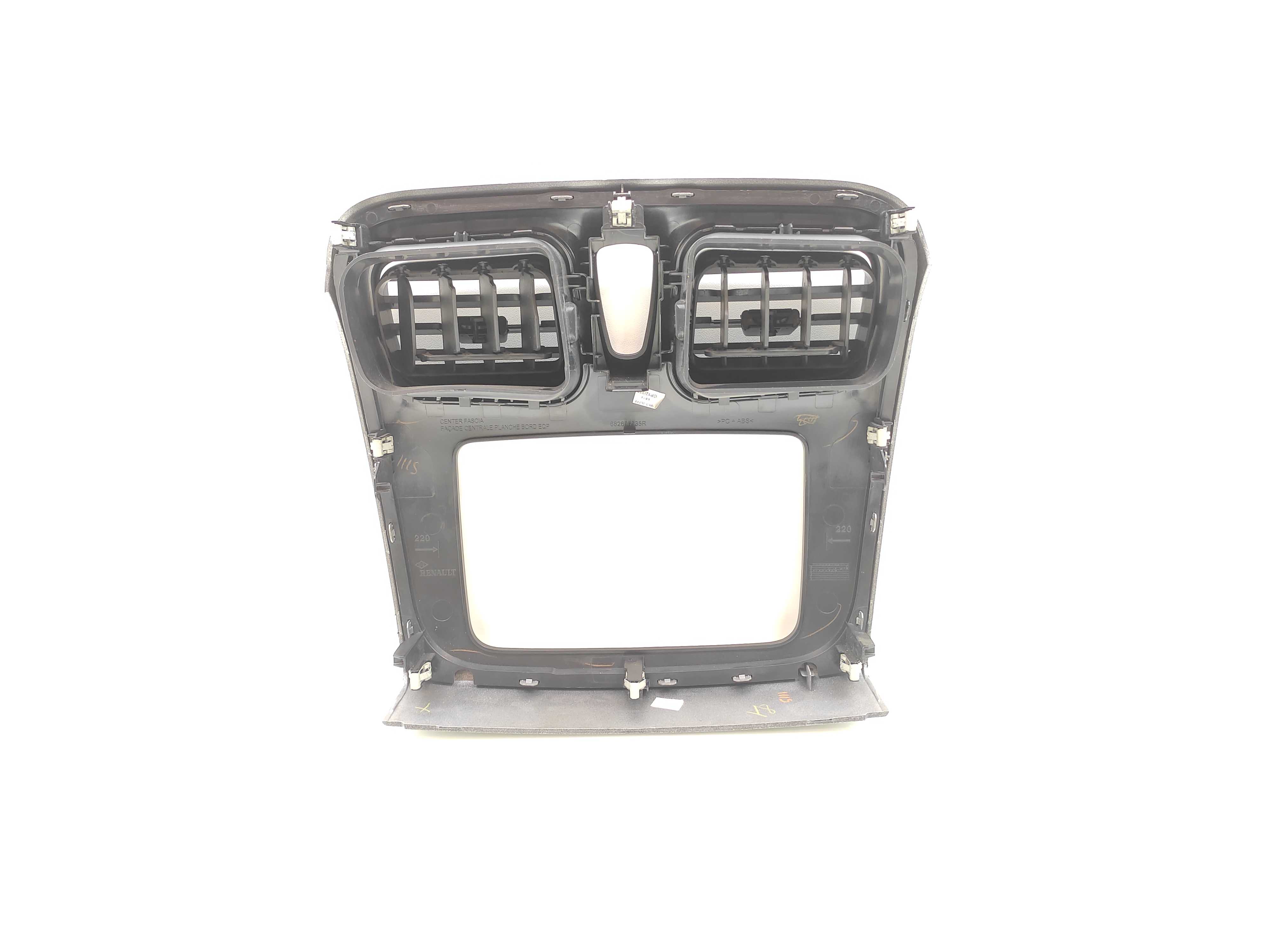 Moldura Central Painel Renault Sandero 2014 2015 2016 2
