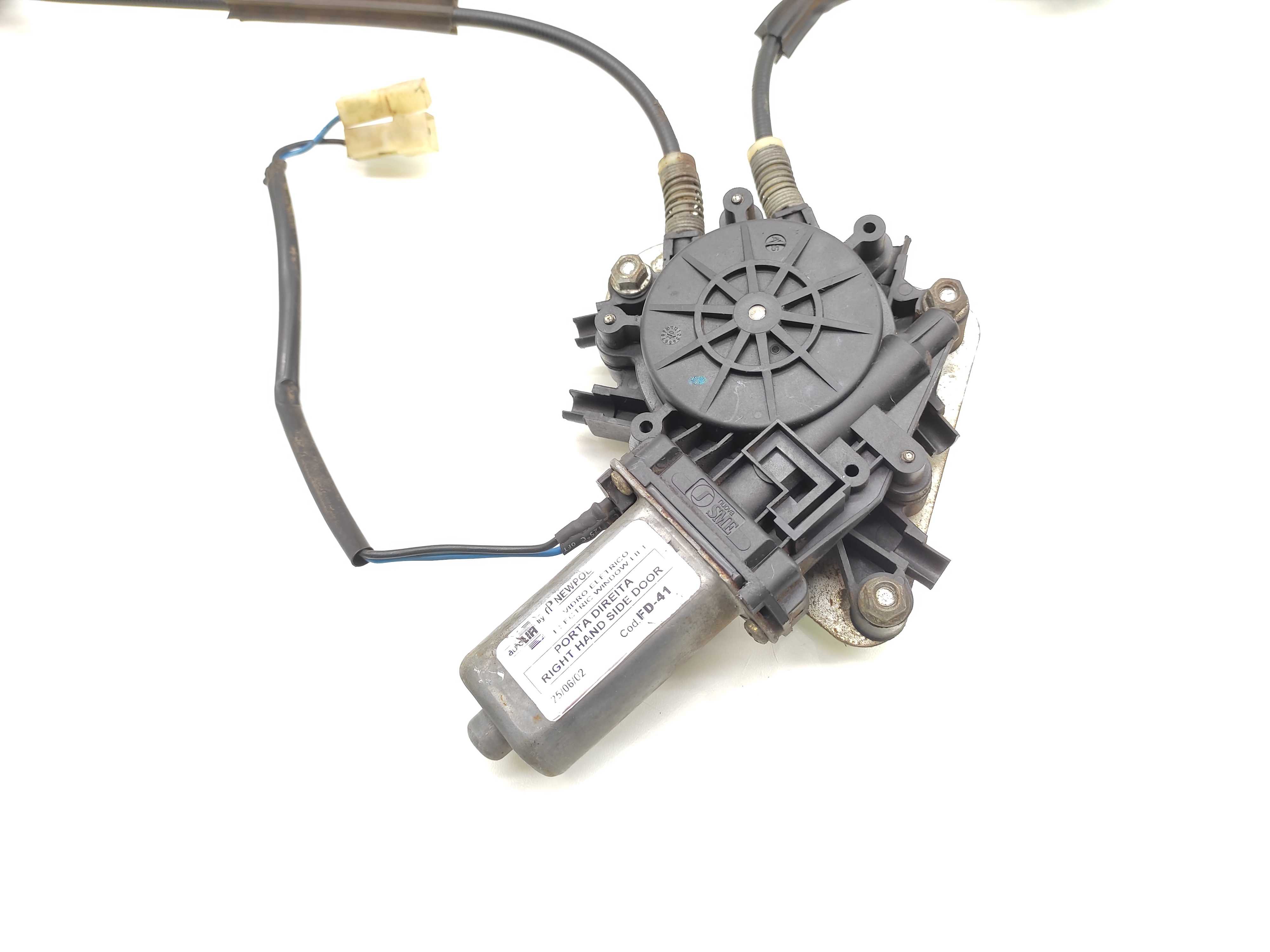 Motor Máquina Vidro Dianteiro Direito Ford Fiesta 2002 2003 1