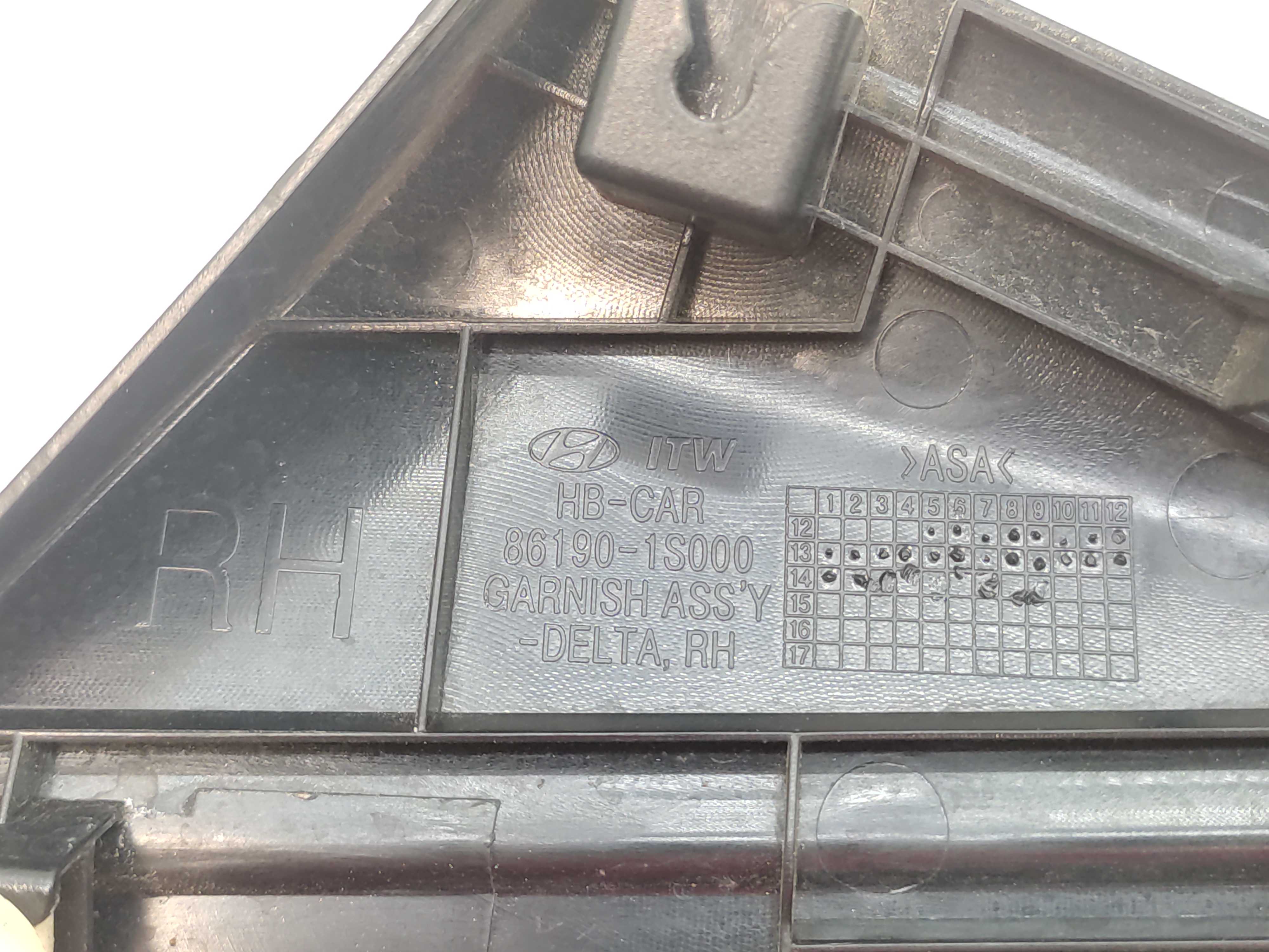 Acabamento Externo Retrovisor Esquerdo Hyundai Hb20 2015 Preto 3