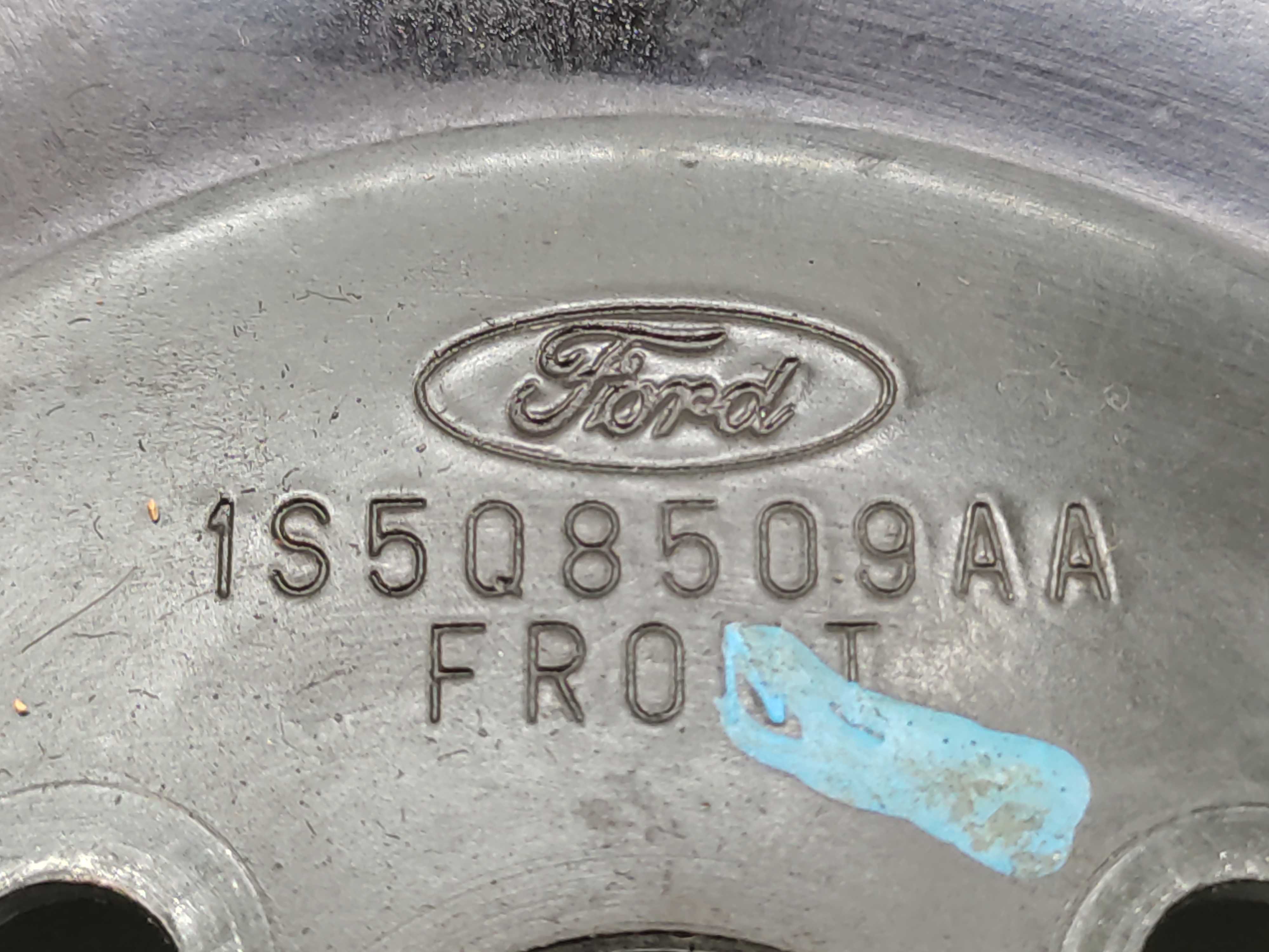 Polia Bomba Água Ford Fiesta 1.0 8v Zetec Rocam 2007 Á 2012 4