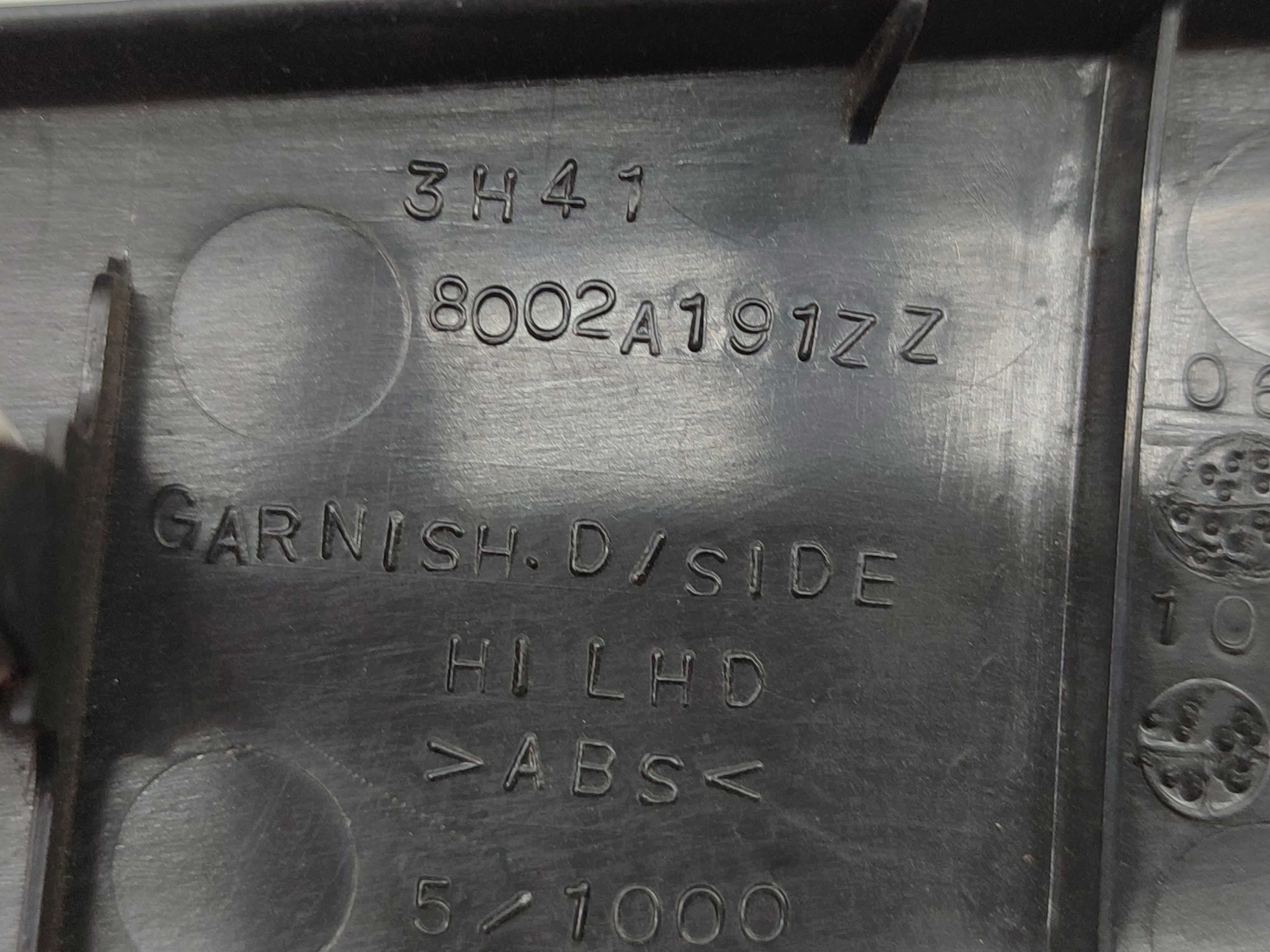 Friso Moldura Esquerda Painel Mitsubishi Lancer 2014 2015 3